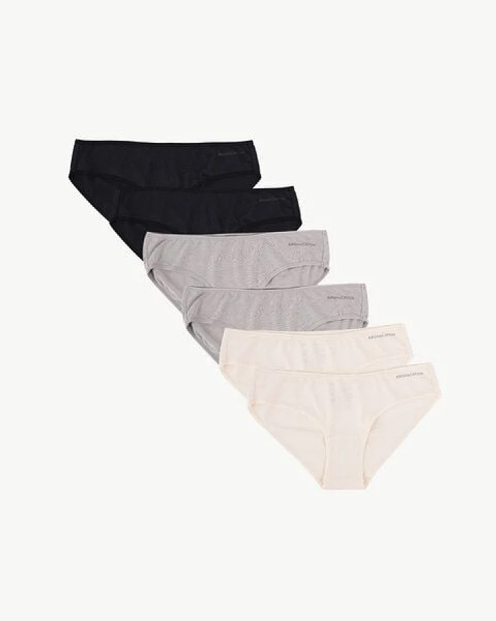 ORGANICATION ESSENTIALS-KUMRU-Slip aus supersoftem TENCEL Modal-Mix im 6er-Pack