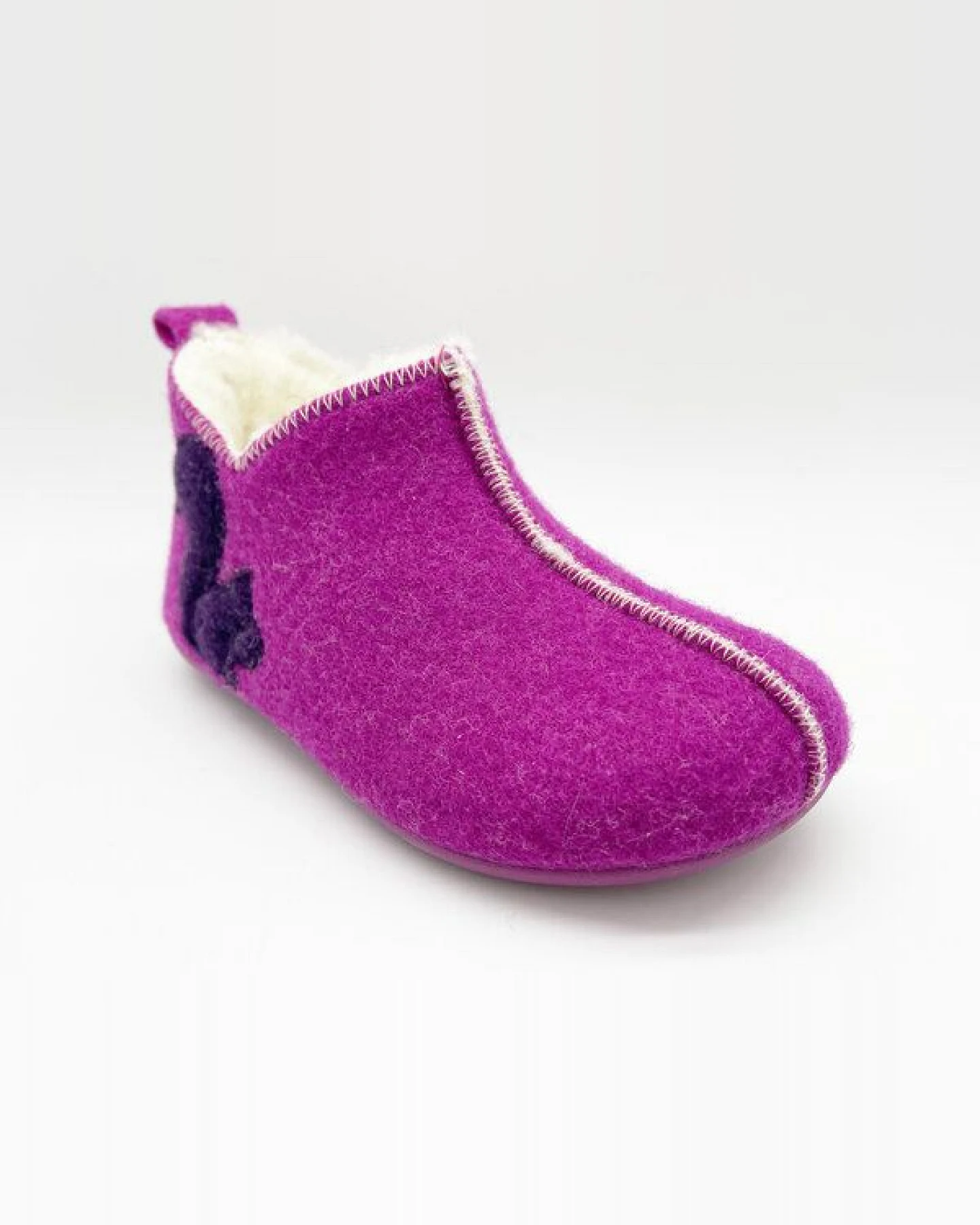 Kinder Hausschuh Squirrel Boot "thies ®", Bio-Schurwolle, fair produziert – Ansicht 2