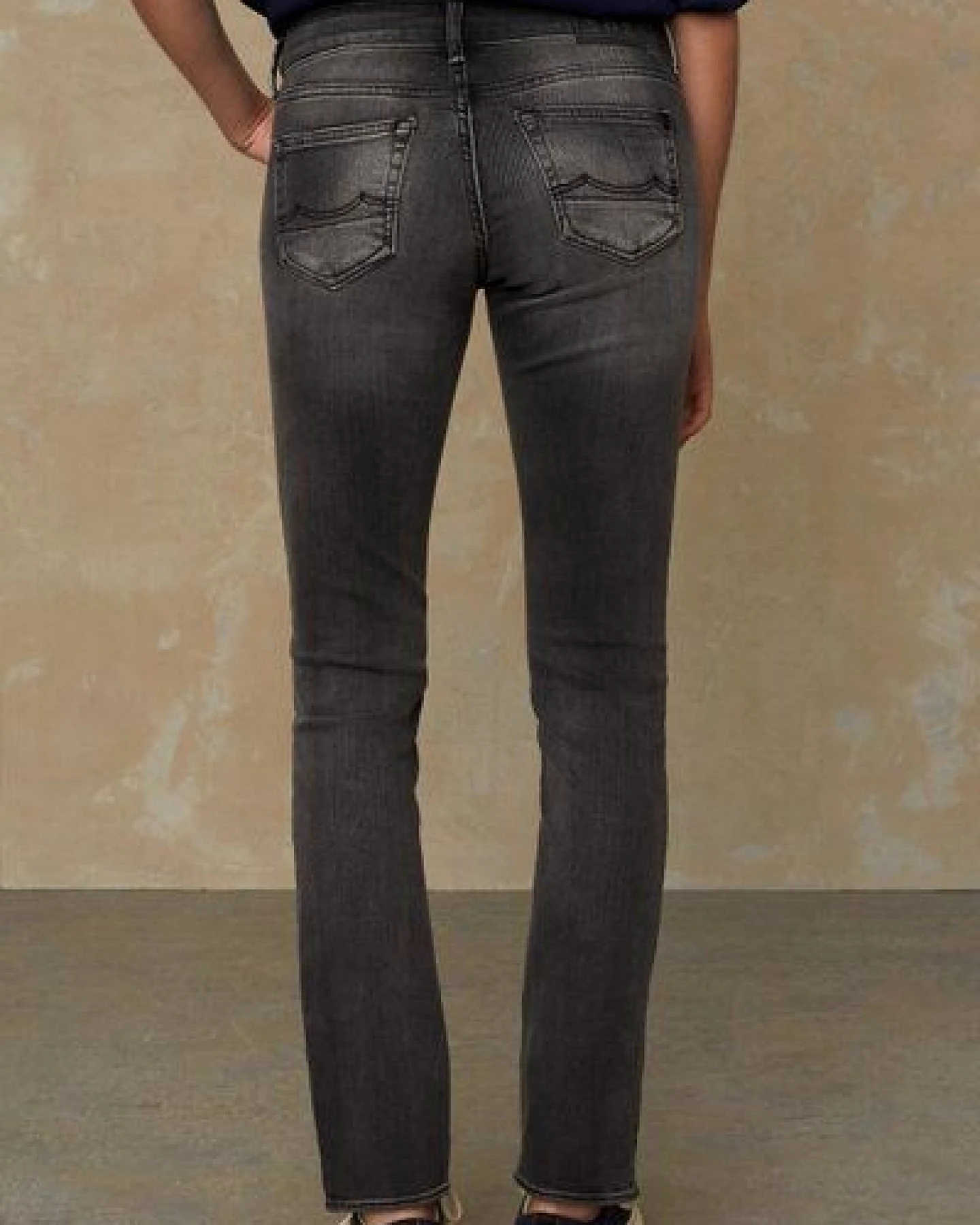 Kings Of Indigo Jeans Slim Fit - Emi - grey used – Ansicht 4