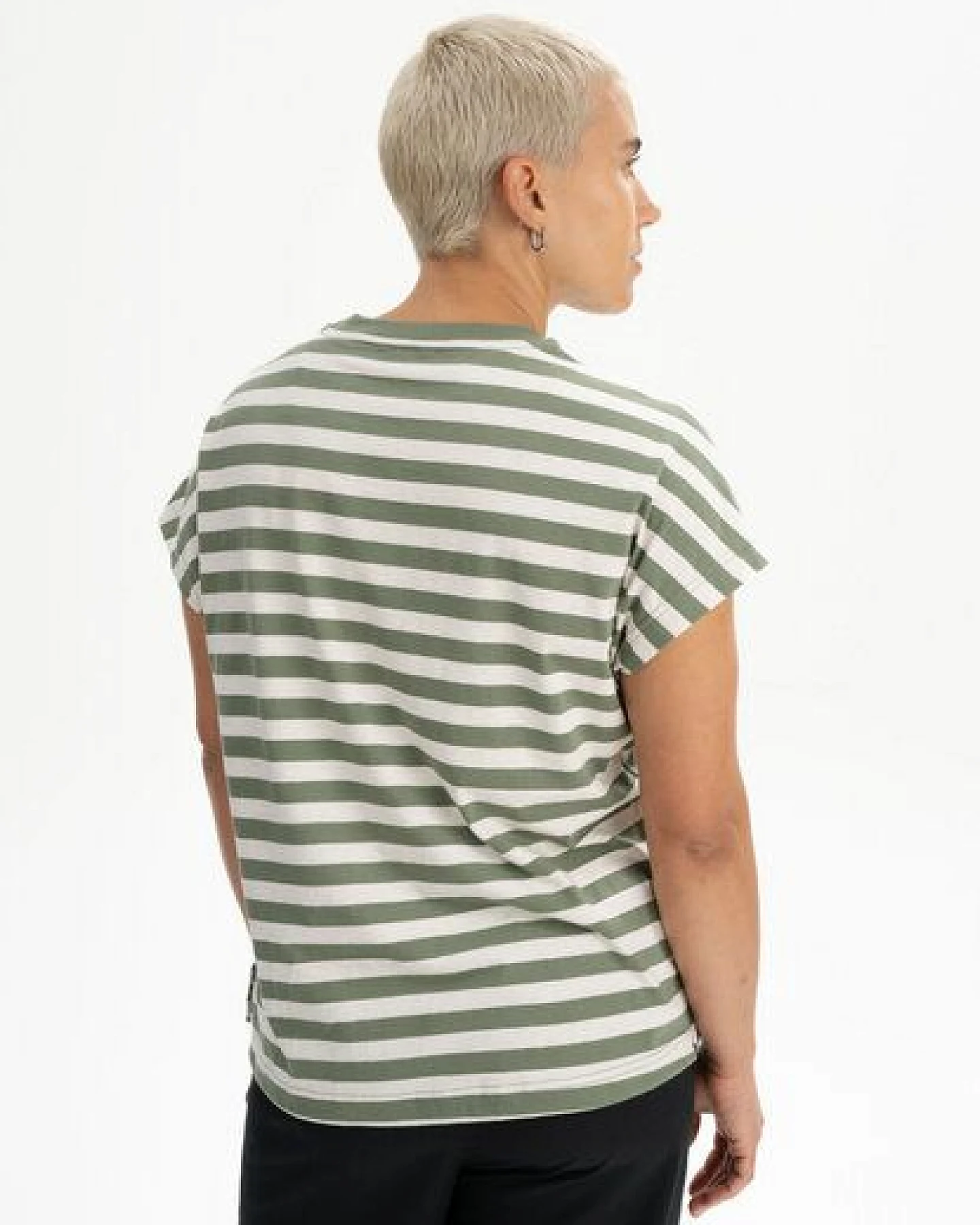 T-Shirt Style MADHU Stripes – Ansicht 2