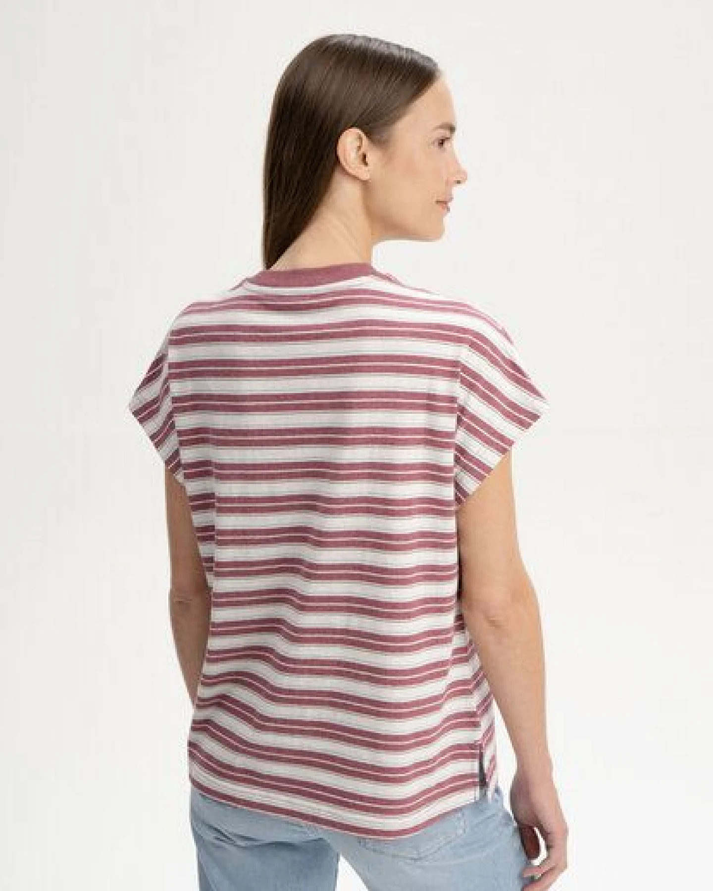 T-Shirt Style MADHU Stripes – Ansicht 2
