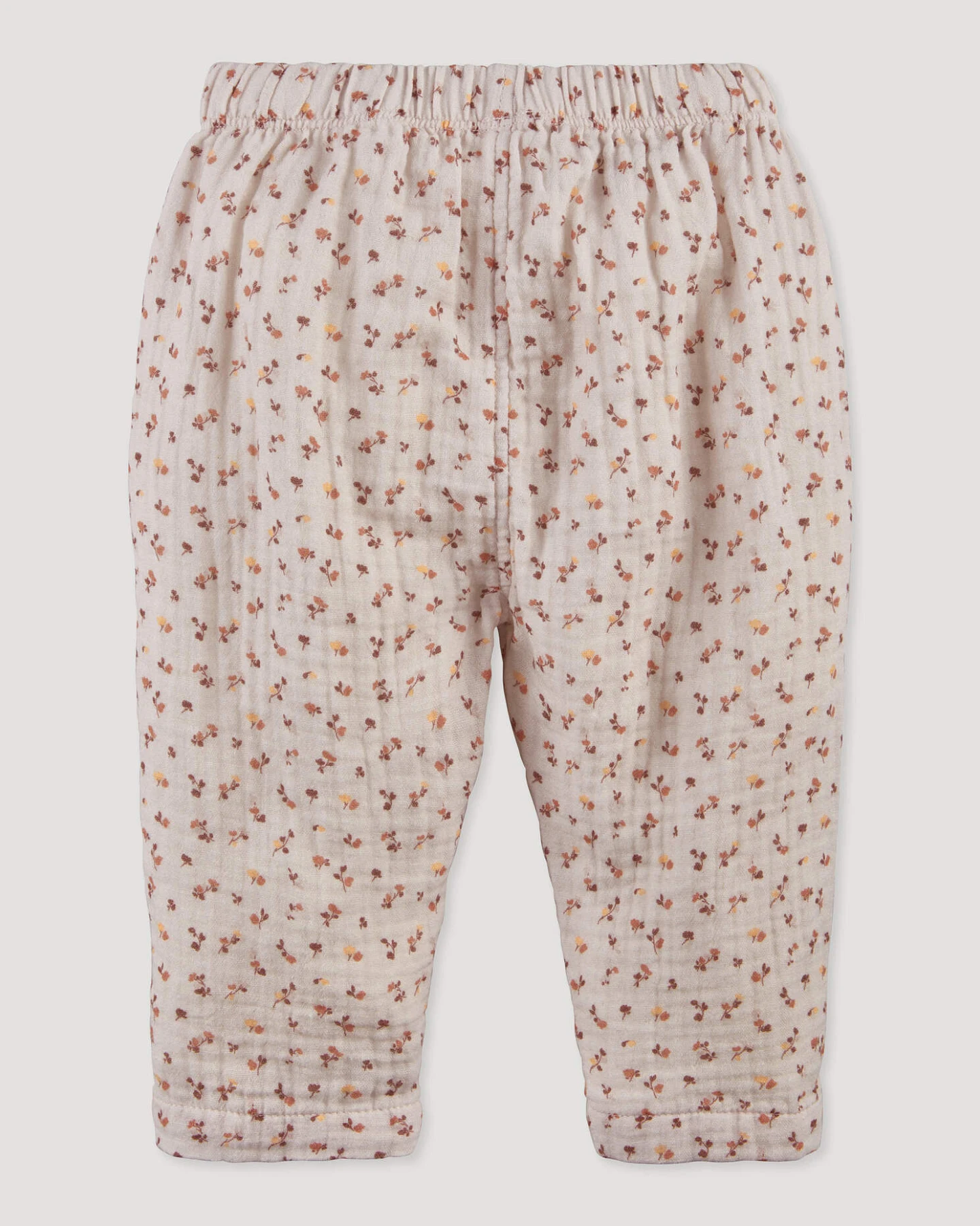 hessnatur Baby Musselin Hose aus Bio-Baumwolle - orange - Größe 86/92 – Ansicht 2