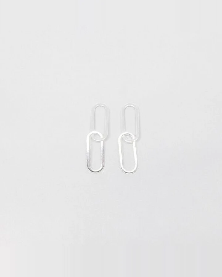 fejn jewelry Ohrstecker 'link chain'