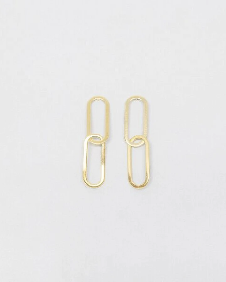 fejn jewelry Ohrstecker 'link chain'