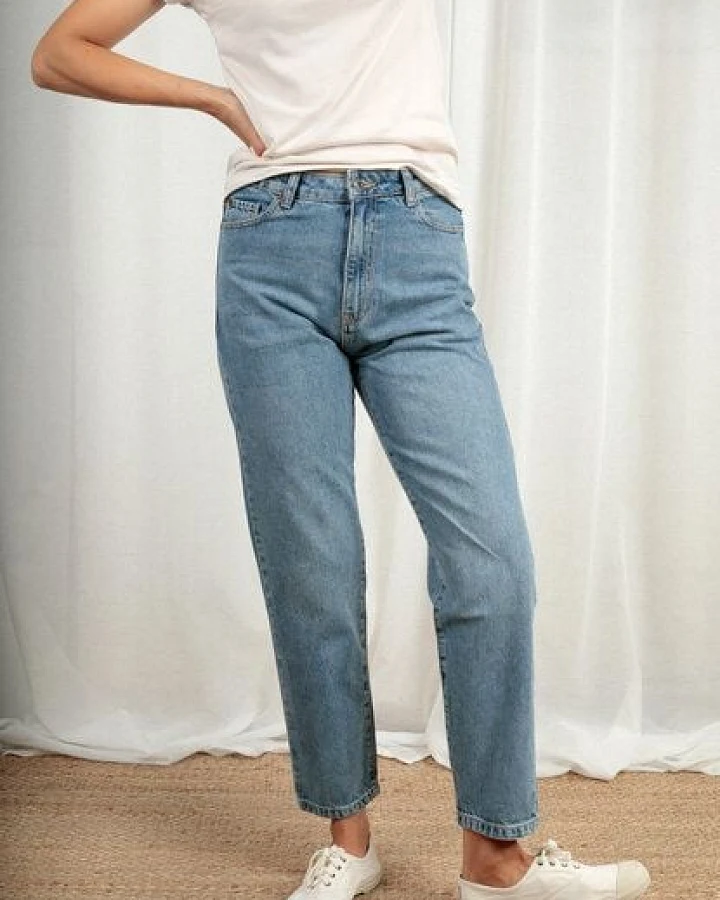 Produktseite: TORLAND High Waist Damenjeans - Mom Style MARIA
