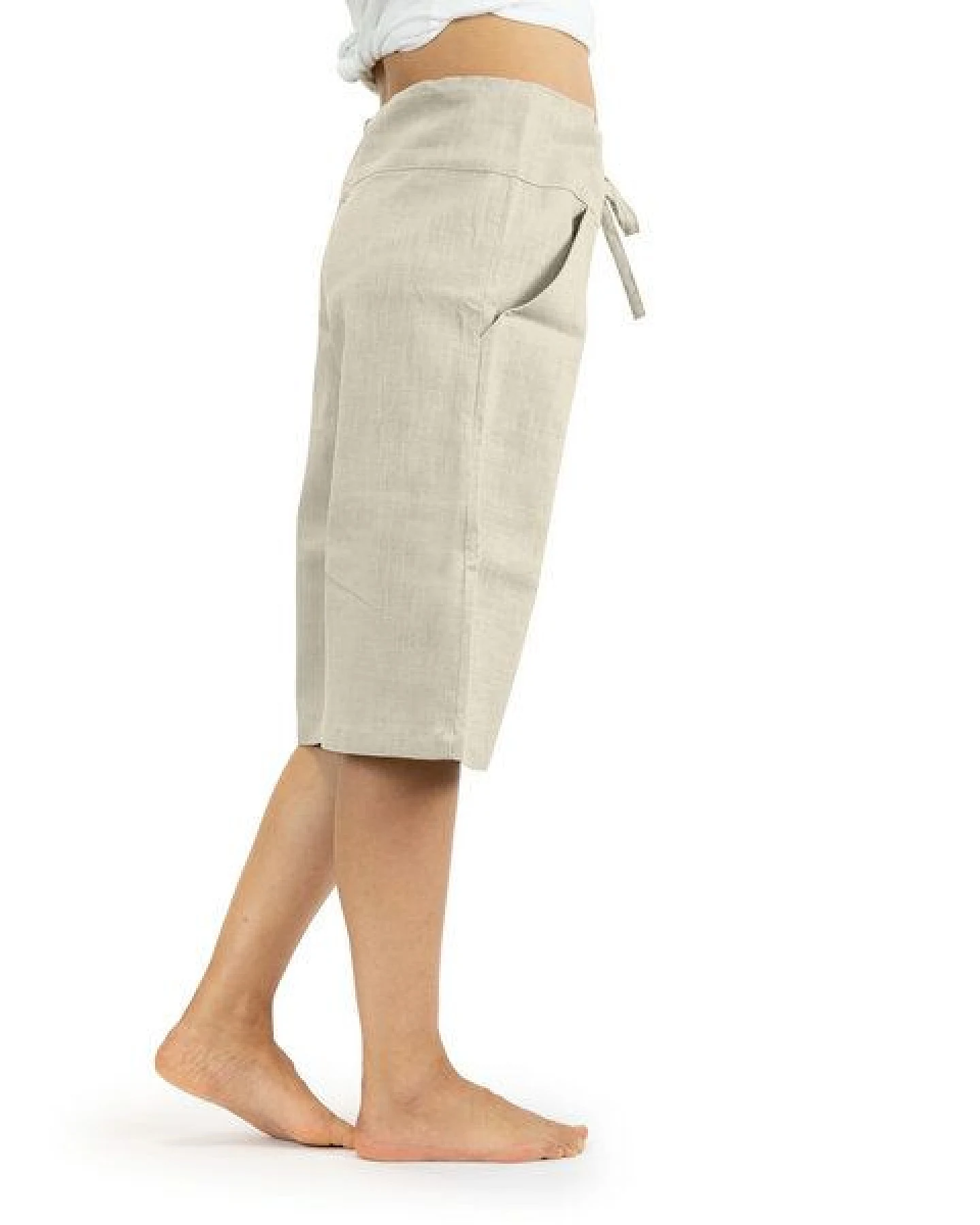 Bermuda-Leinenhose von SCHAZAD – Ansicht 2