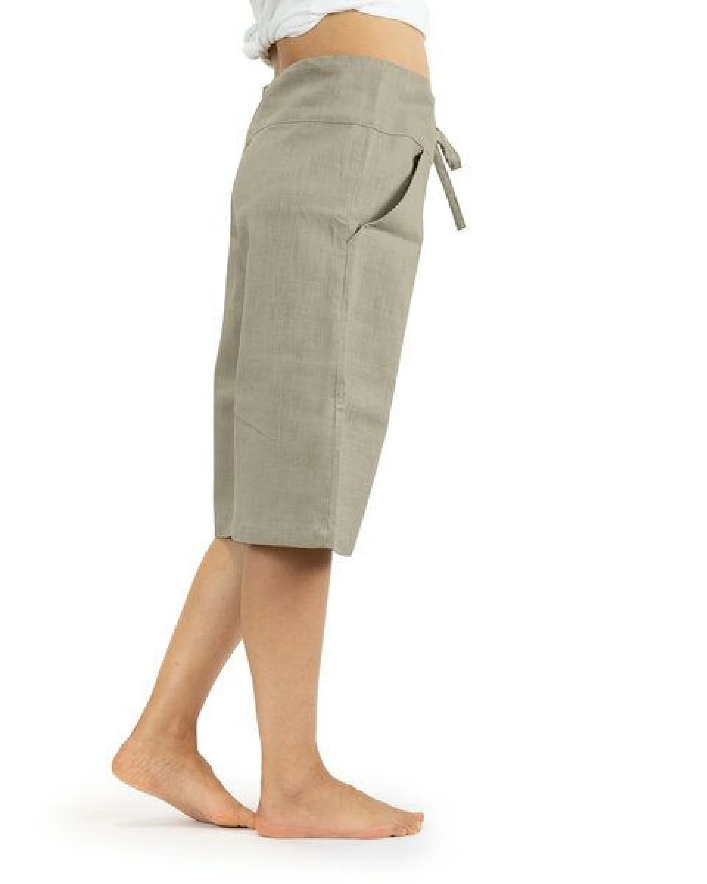 Bermuda-Leinenhose von SCHAZAD – Ansicht 2