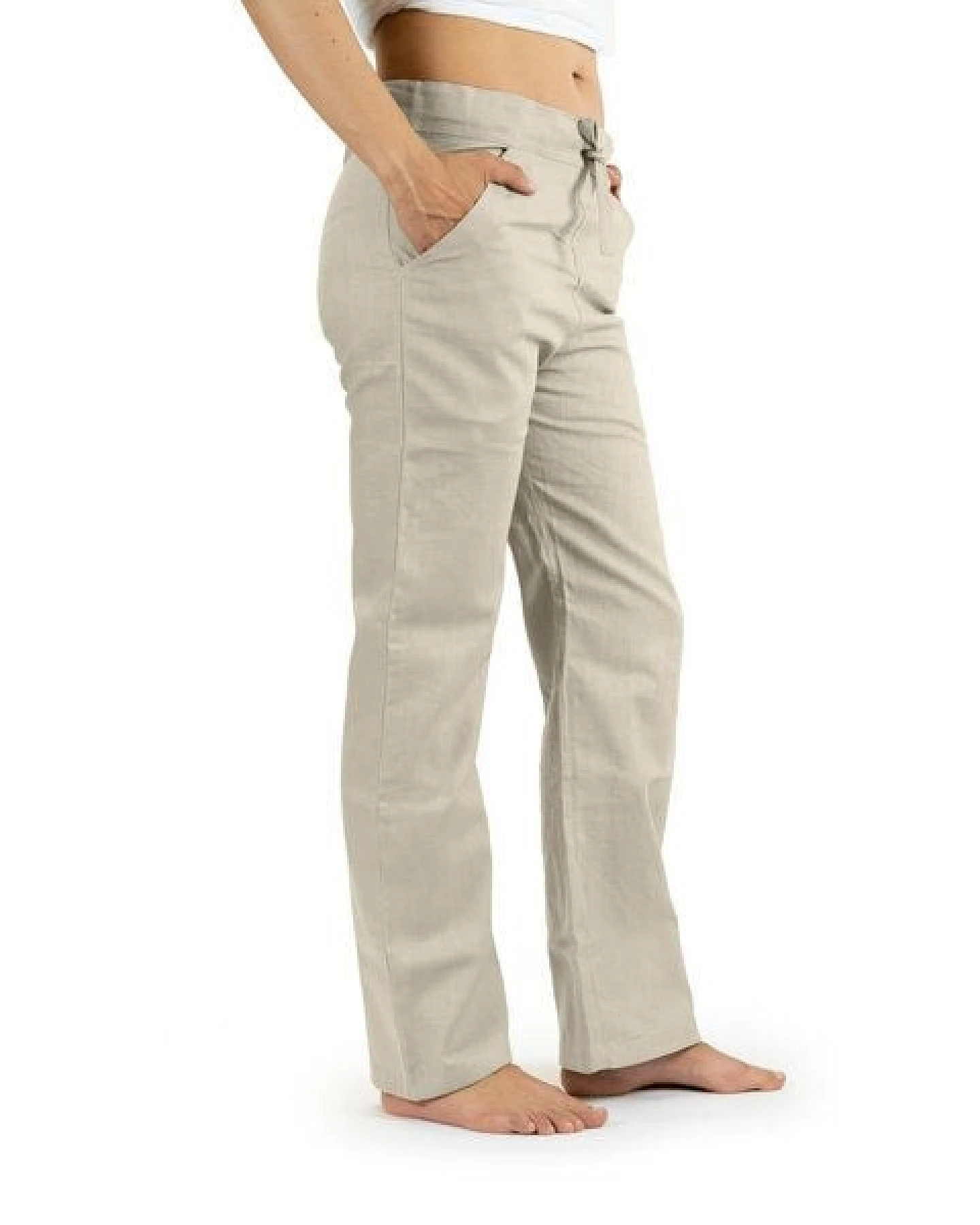 Leinenhose Essential Slim von SCHAZAD – Ansicht 2