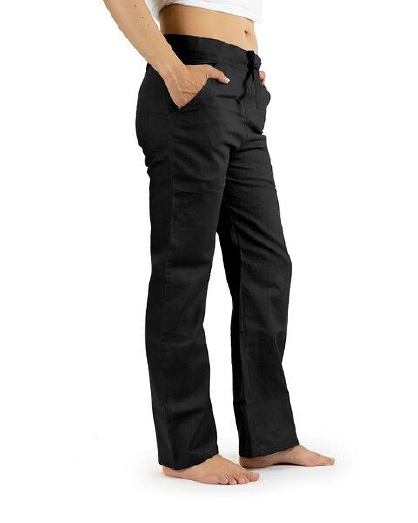 Leinenhose Essential Slim von SCHAZAD – Ansicht 2