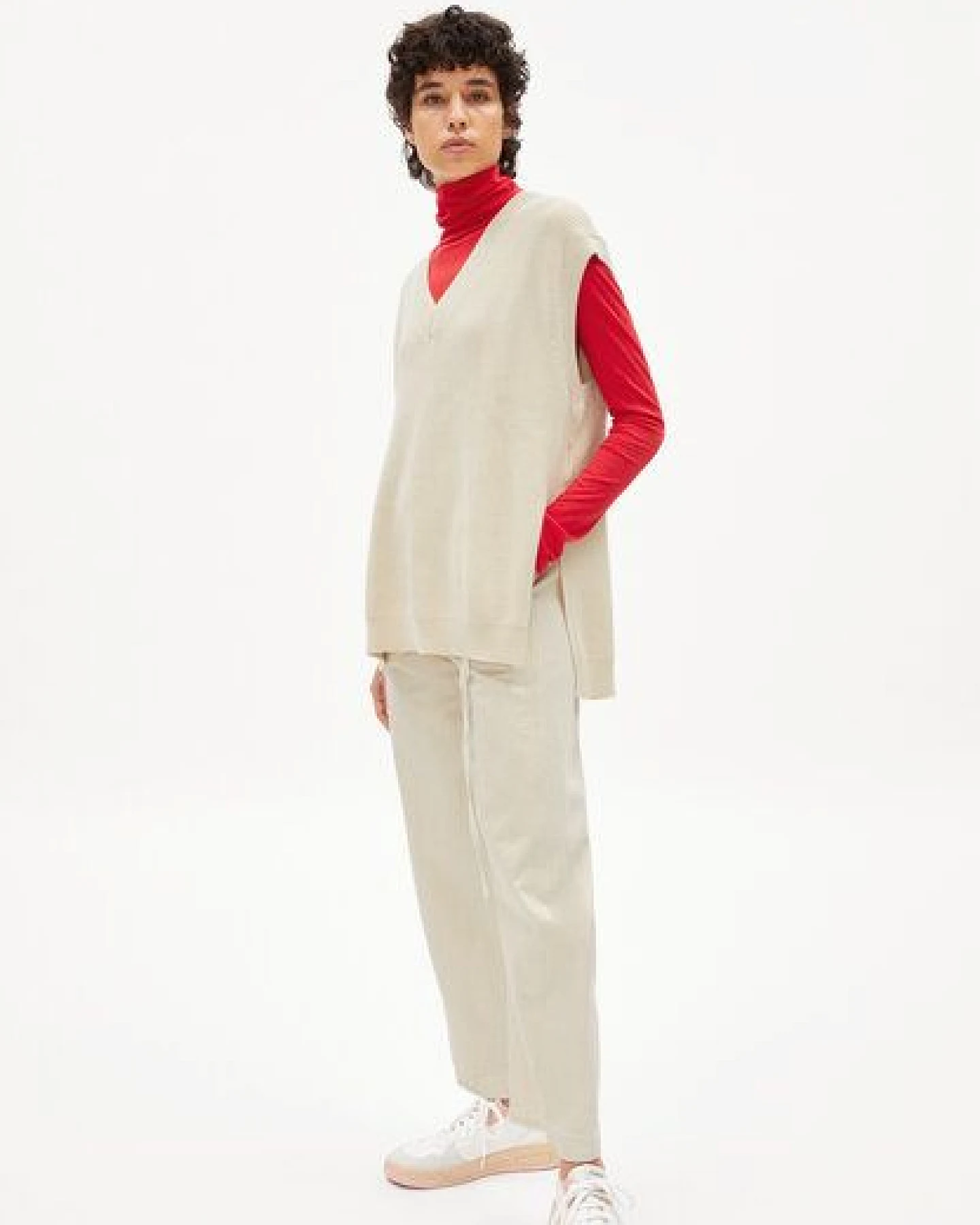 ARMEDANGELS VARNAA SOFT - Damen Pullunder aus Bio-Baumwolle – Ansicht 4