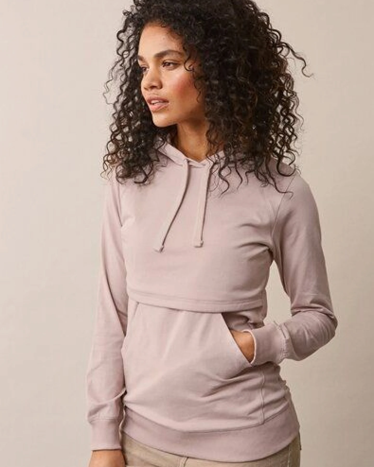 Boob Umstands- und Stillpullover B.Warmer hoodie – Ansicht 3