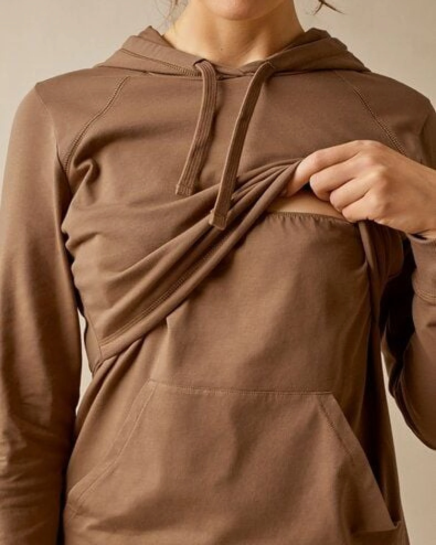 Boob Umstands- und Stillpullover B.Warmer hoodie – Ansicht 3
