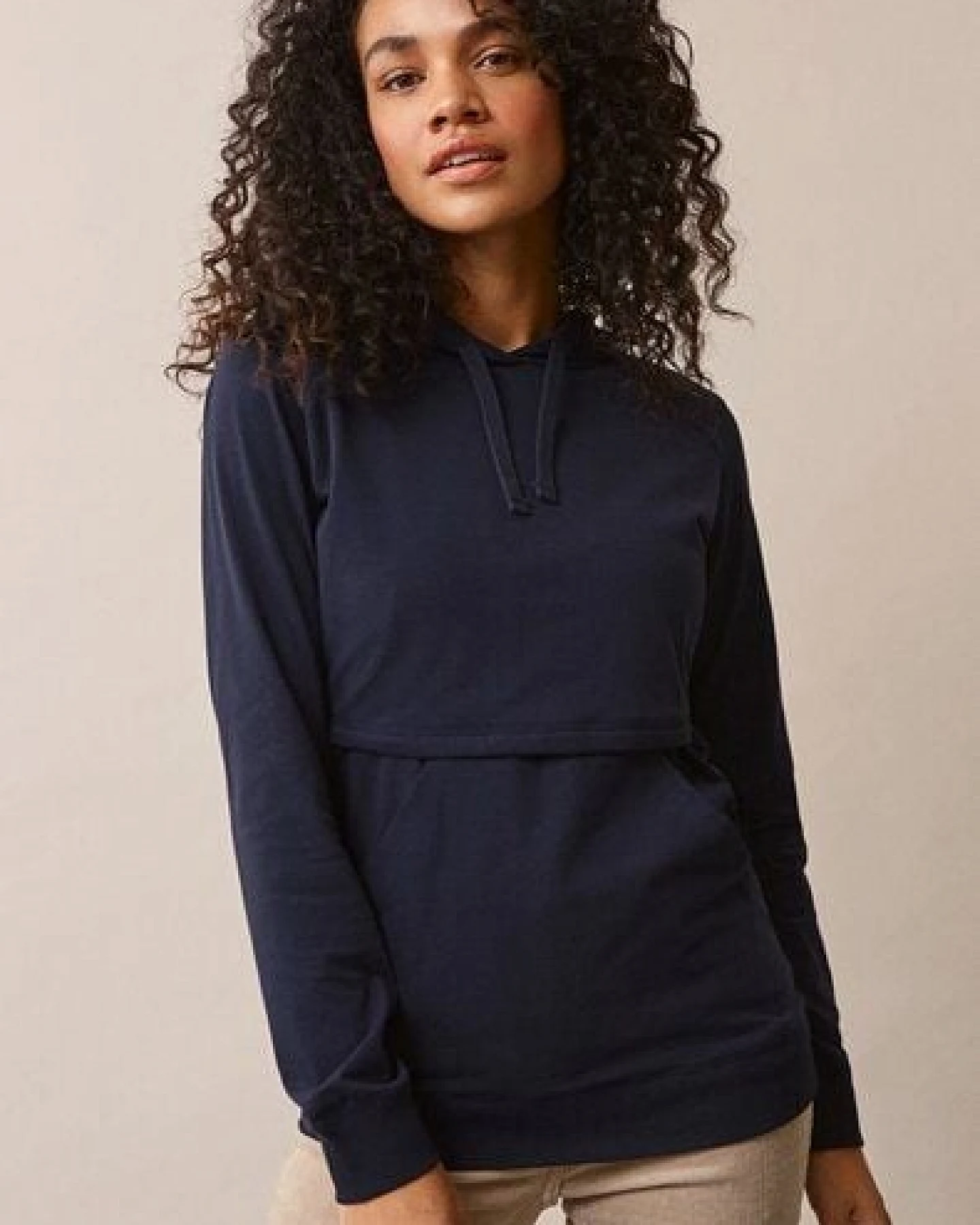Boob Umstands- und Stillpullover B.Warmer hoodie – Ansicht 2