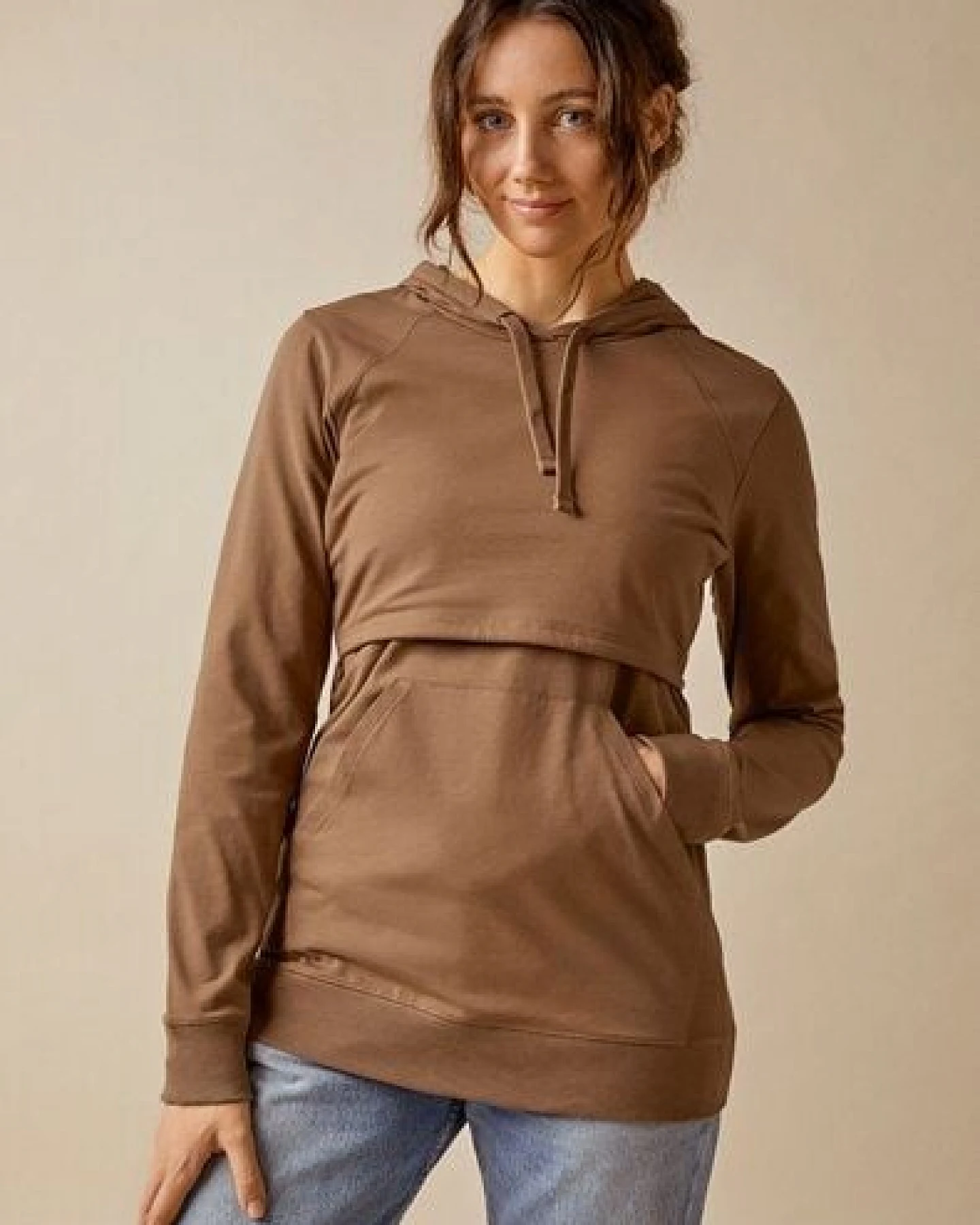 Boob Umstands- und Stillpullover B.Warmer hoodie – Ansicht 3