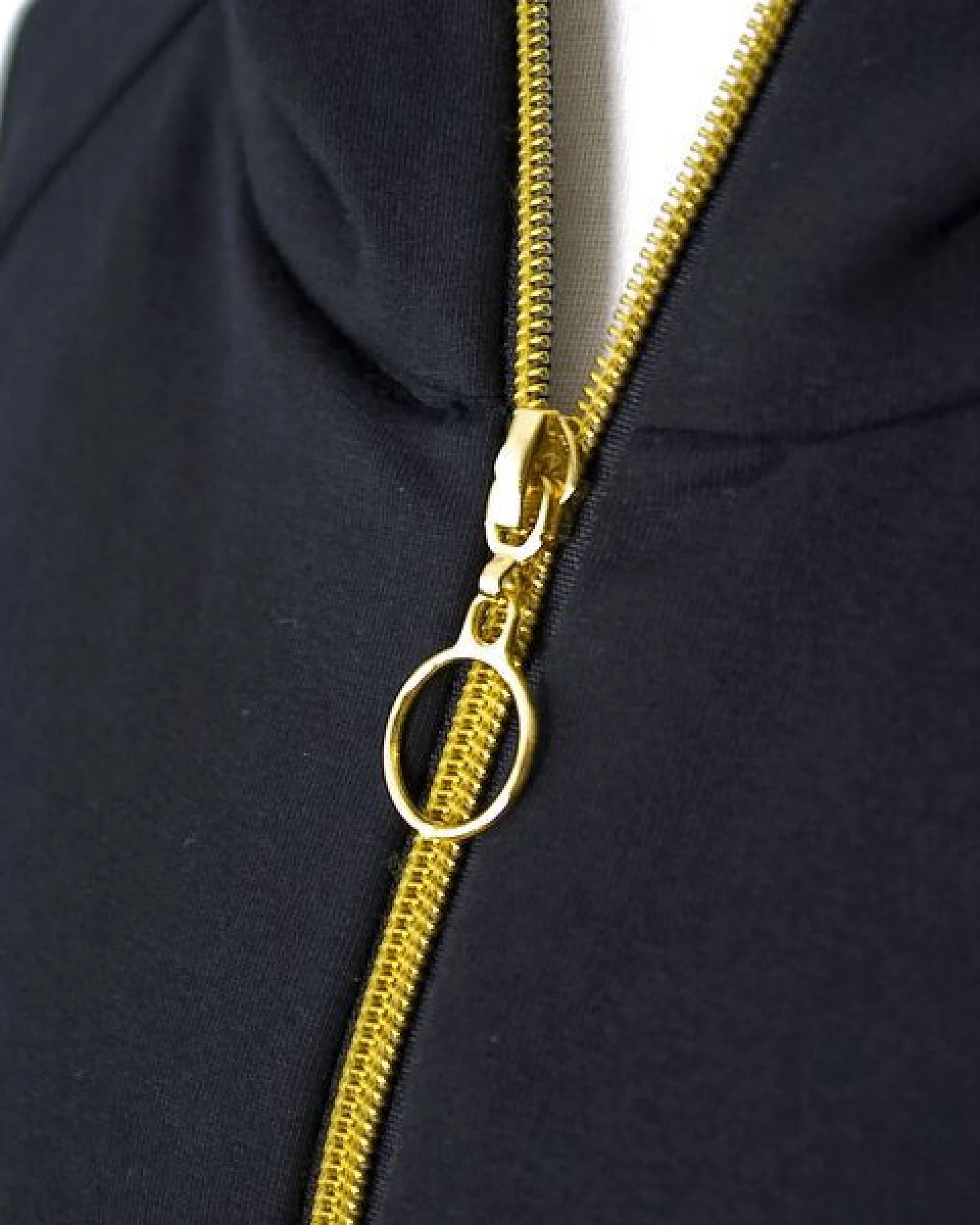 Golden Circle Clothing Jumpsuit mit durchgehendem Reißverschluss – Ansicht 4