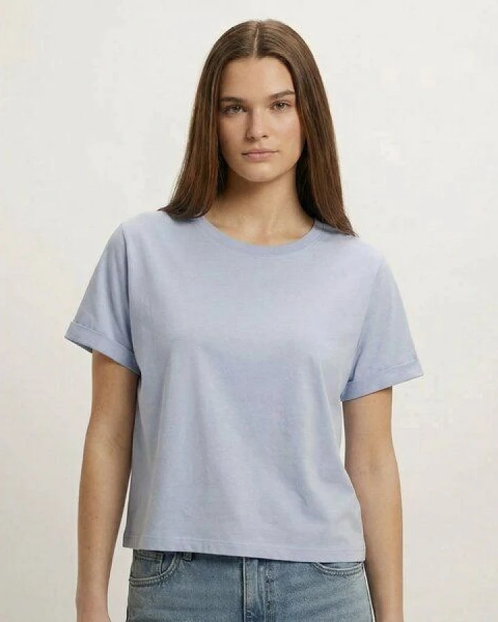YTWOO Oversize Damen T-Shirt aus nachhaltiger Bio-Baumwolle