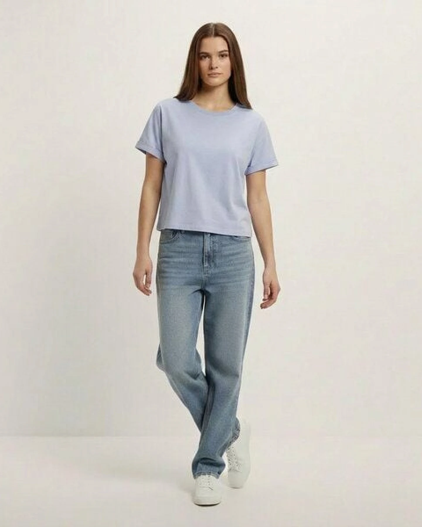 YTWOO Oversize Damen T-Shirt aus nachhaltiger Bio-Baumwolle – Ansicht 2