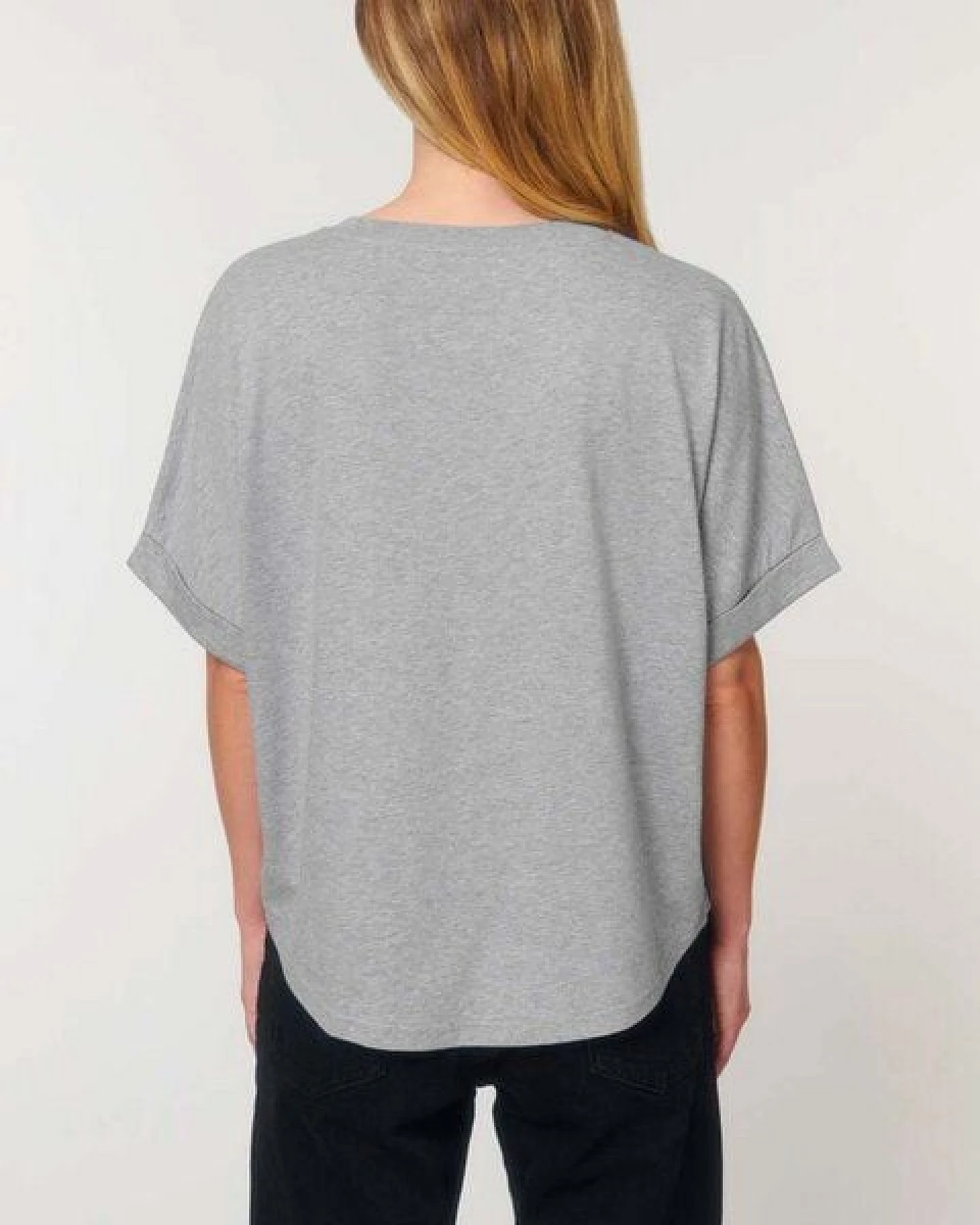 YTWOO Oversize Damen T-Shirt aus nachhaltiger Bio-Baumwolle – Ansicht 4