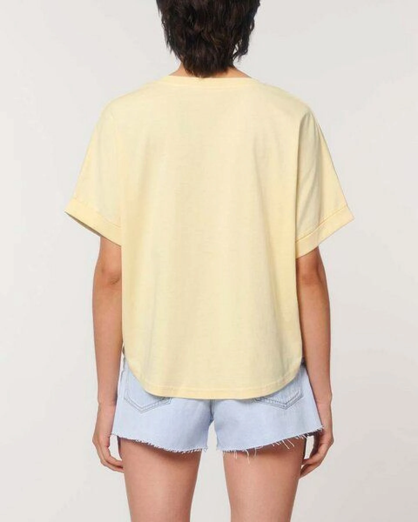 YTWOO Oversize Damen T-Shirt aus nachhaltiger Bio-Baumwolle – Ansicht 3