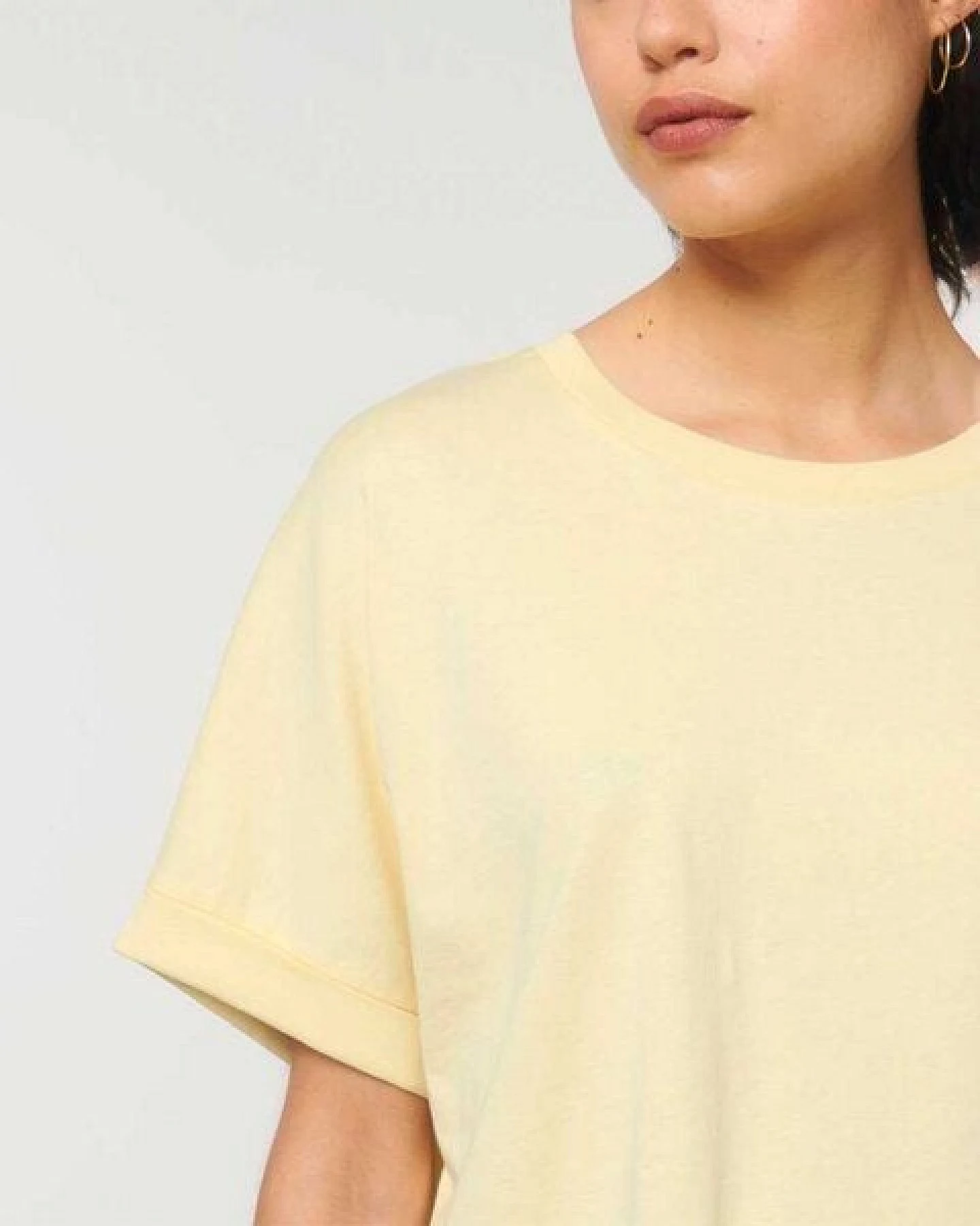 YTWOO Oversize Damen T-Shirt aus nachhaltiger Bio-Baumwolle – Ansicht 4
