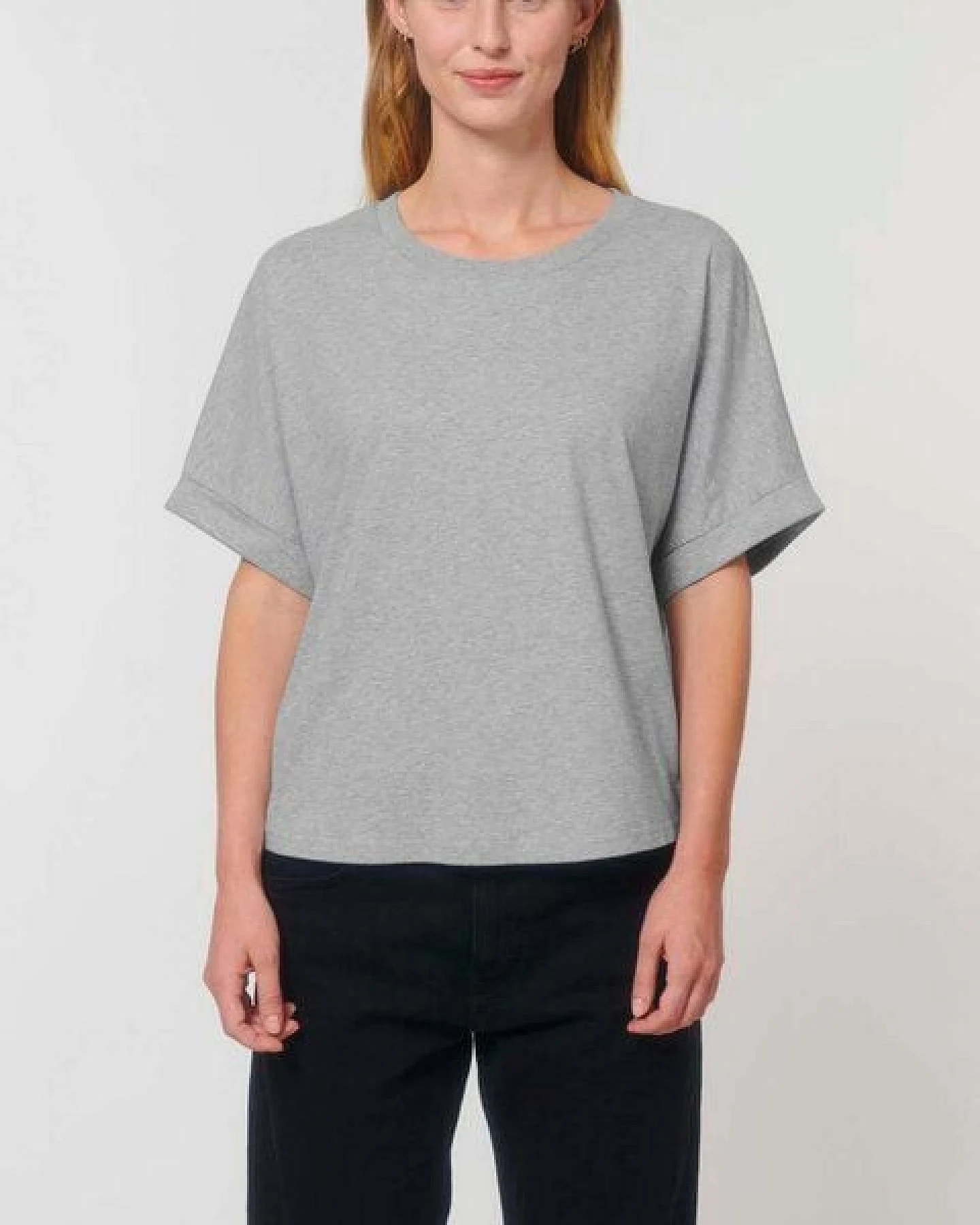YTWOO Oversize Damen T-Shirt aus nachhaltiger Bio-Baumwolle – Ansicht 3