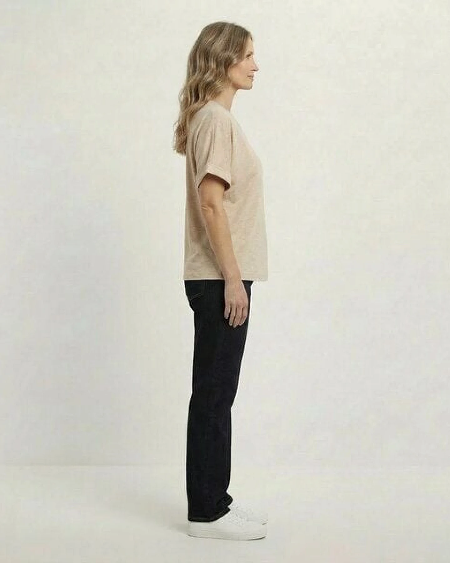 YTWOO Oversize Damen T-Shirt aus nachhaltiger Bio-Baumwolle – Ansicht 3