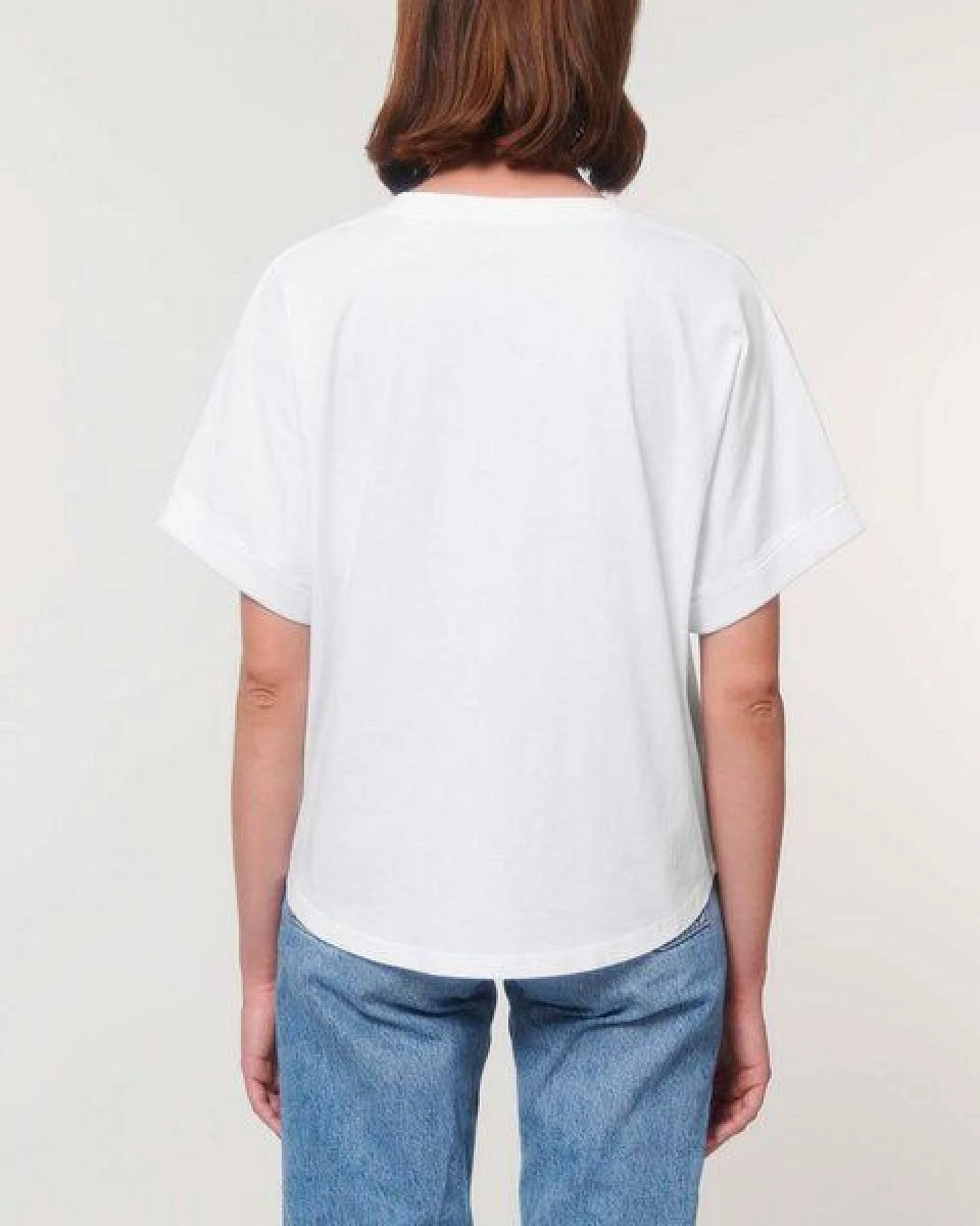 YTWOO Oversize Damen T-Shirt aus nachhaltiger Bio-Baumwolle – Ansicht 2
