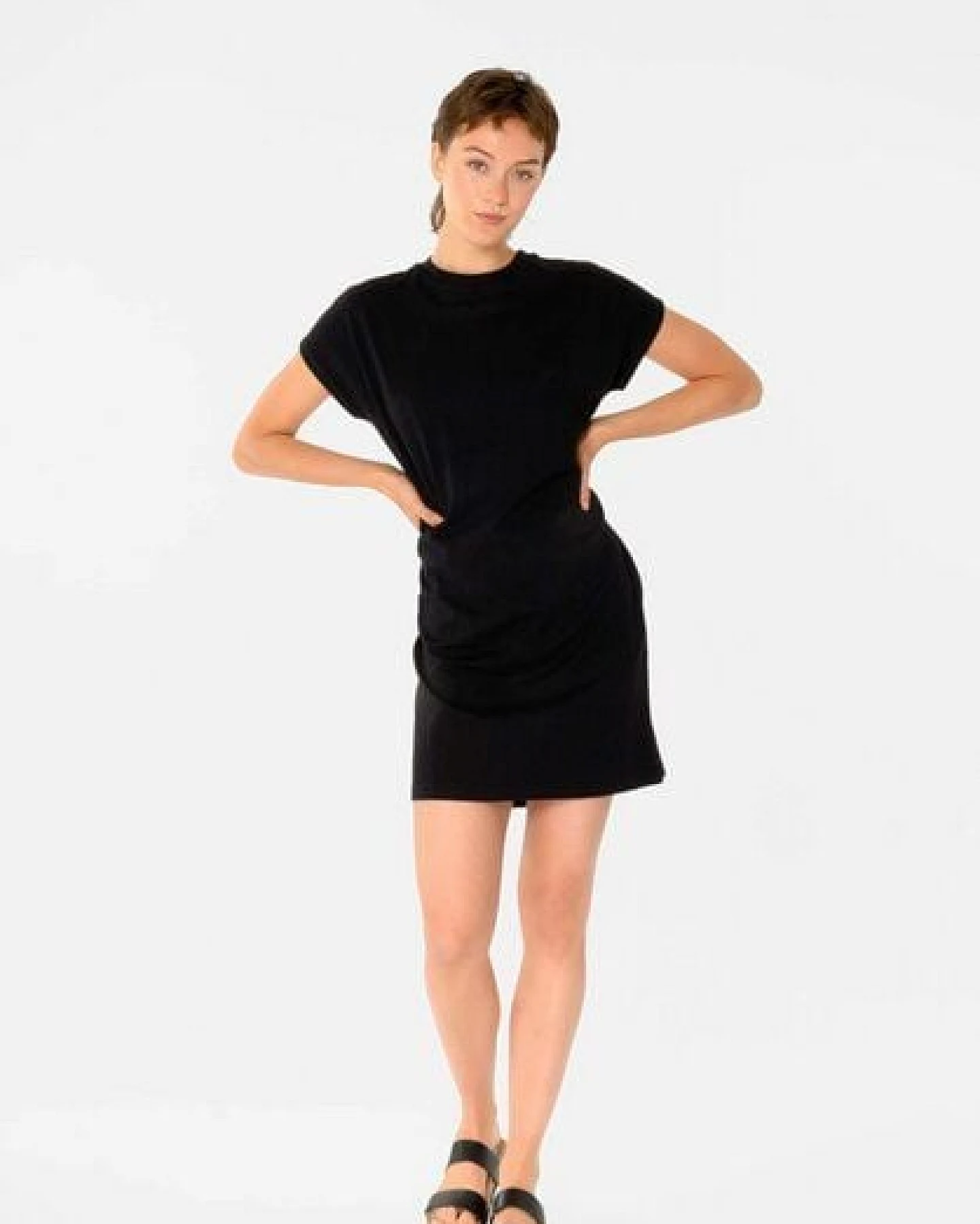 ThokkThokk TT76 Boxy Shirt Dress STRUCTURED (GOTS) – Ansicht 4