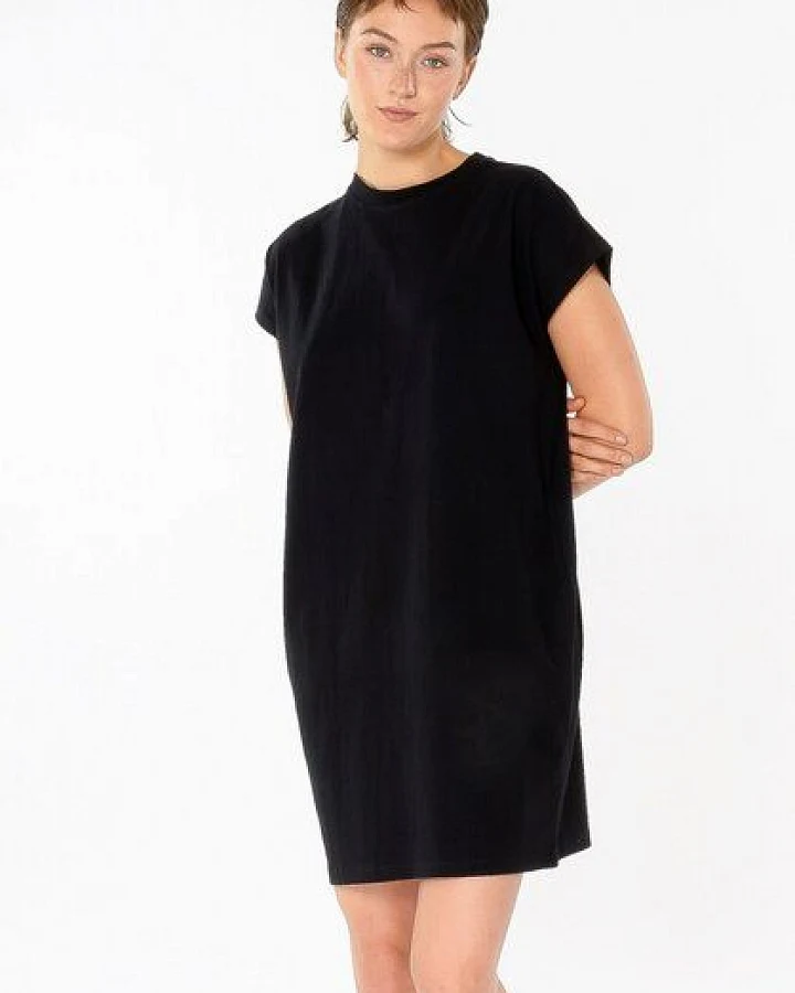 ThokkThokk Damen Boxy Shirtkleid TT76 aus Bio-Baumwolle