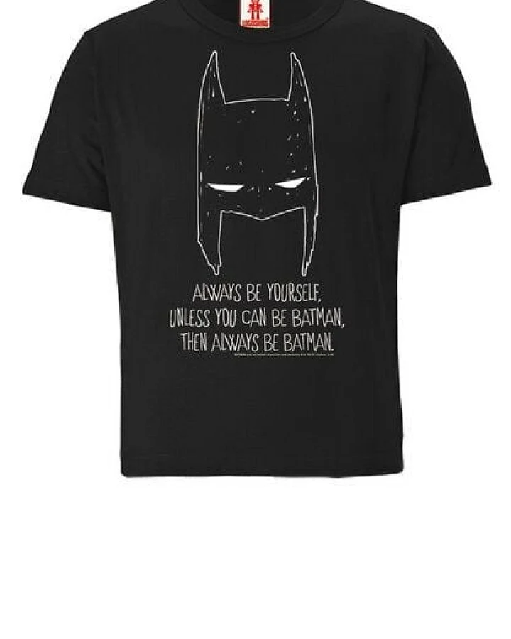 LOGOSH!RT LOGOSHIRT - DC - Batman - Always Be Batman - Organic - Unisex - Kinder