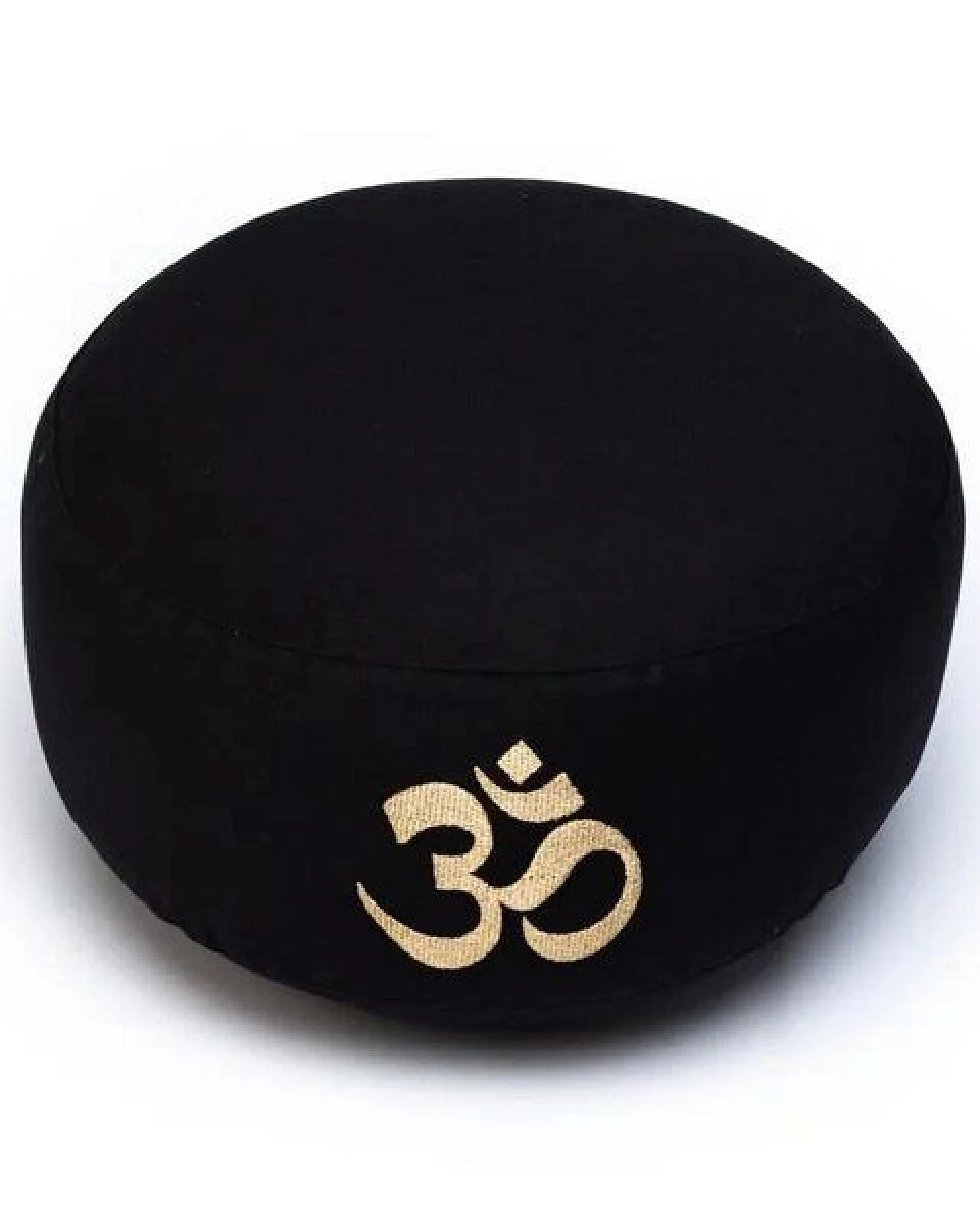 Just Be Meditationskissen OM Symbol in Gold – Ansicht 2