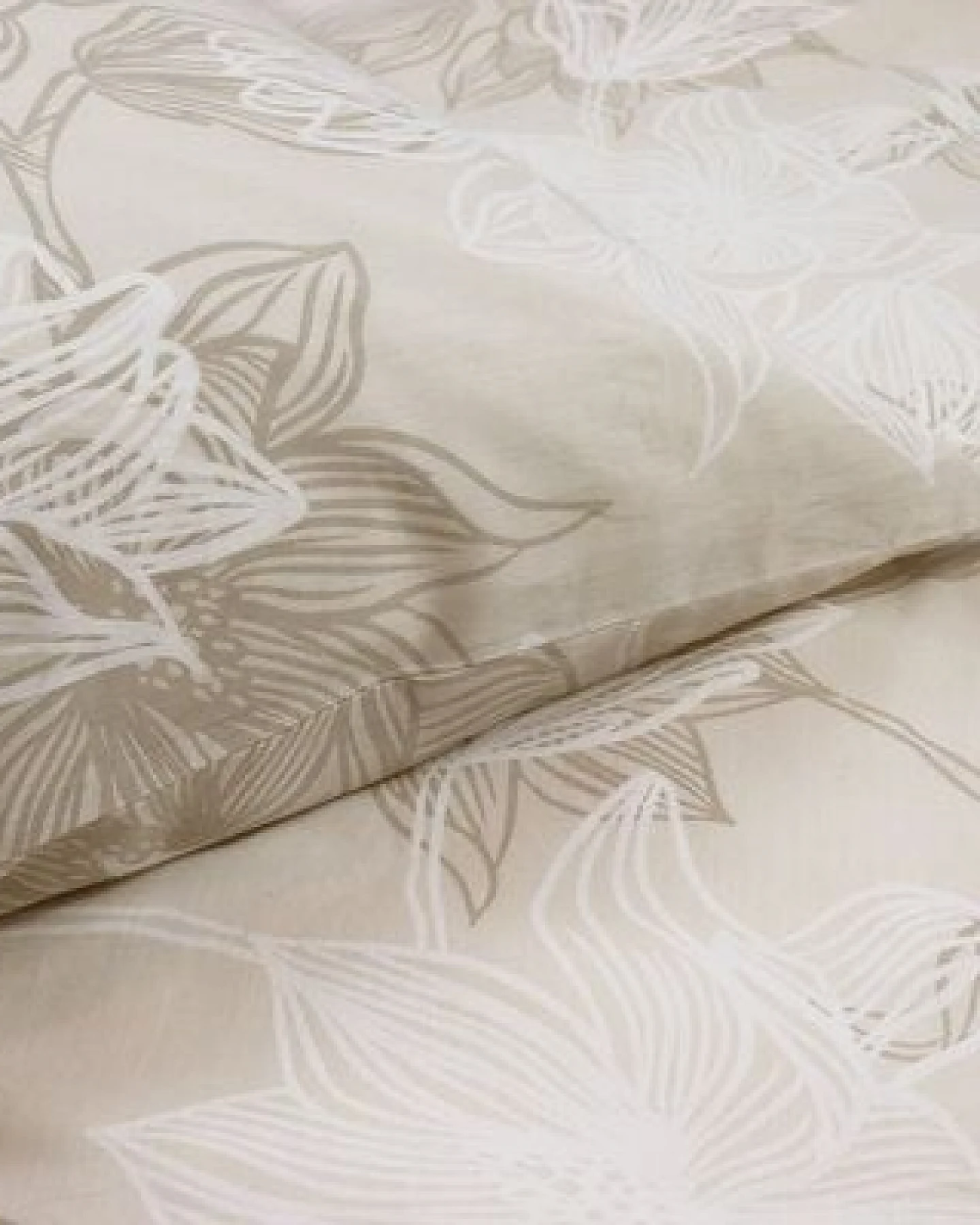 jilda-tex Bettwäsche "Natural Flowers" 100% Bio-Baumwolle 135x200 + 80x80 cm – Ansicht 3