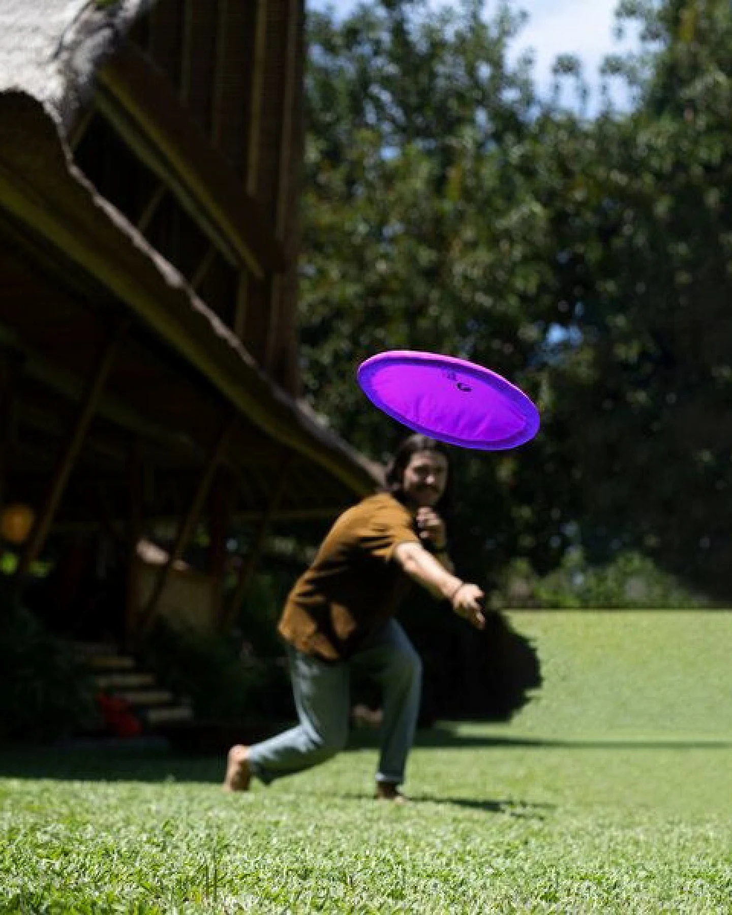 Ticket to the Moon faltbares Frisbee aus upcyceltem Nylon – Ansicht 2