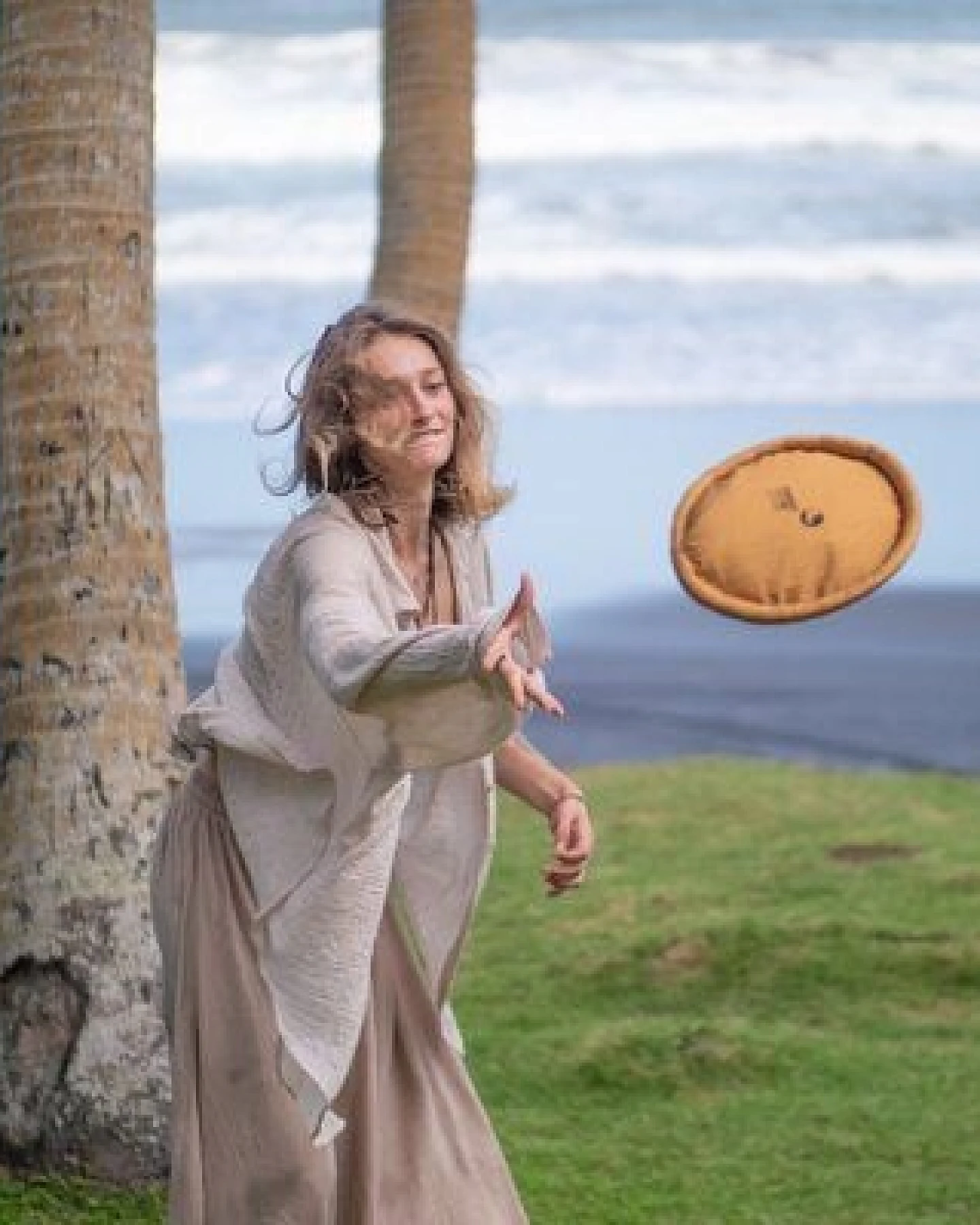 Ticket to the Moon faltbares Frisbee aus upcyceltem Nylon – Ansicht 3