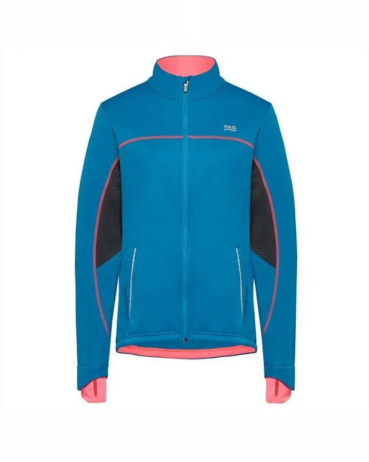 TAO Sportswear Wasserdichte und wärmende Damen Laufjacke GRETHE