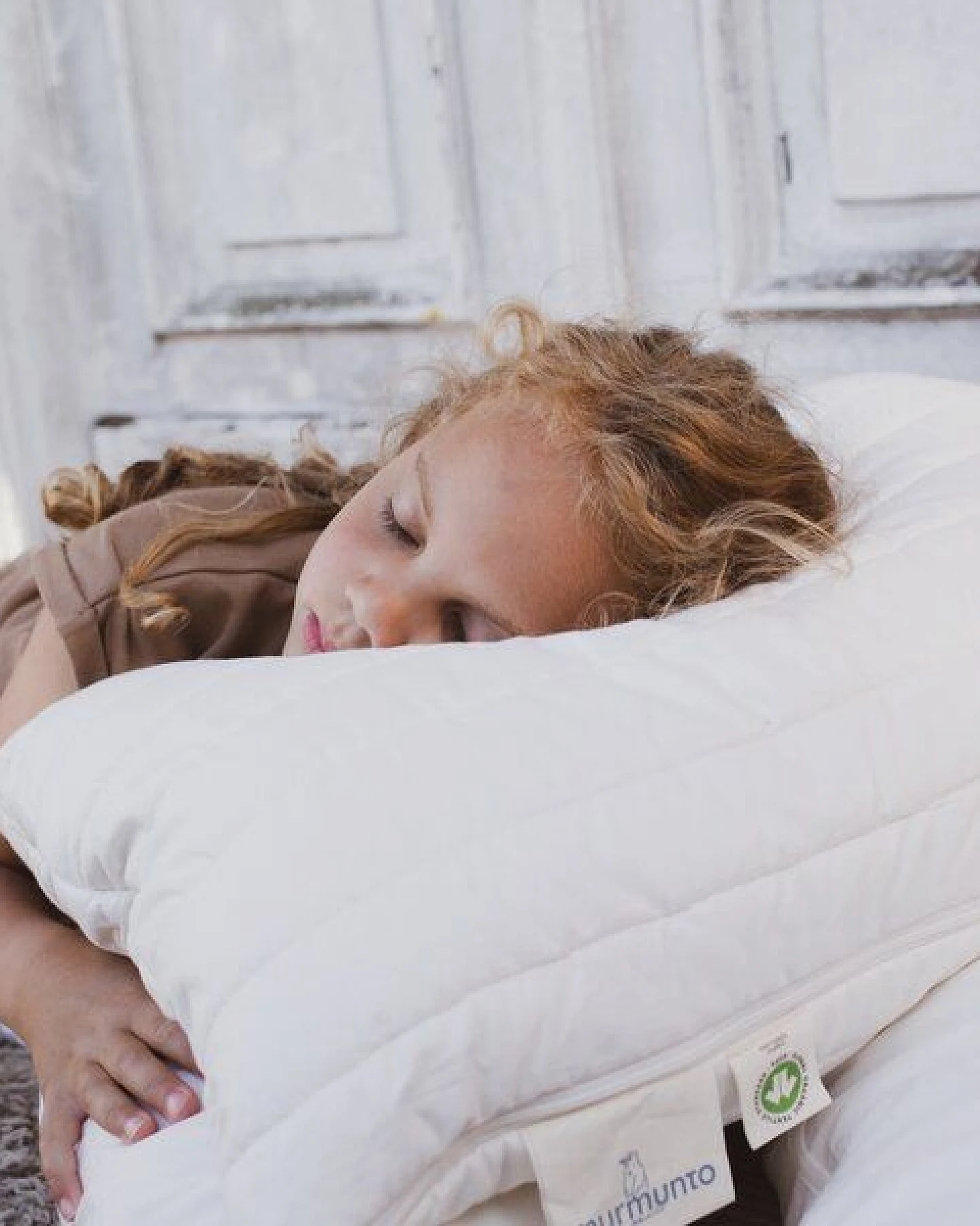 murmunto organics Kinderkopfkissen Bio-Schurwolle (kbT) GOTS "Woolly Wonder Top" – Ansicht 2