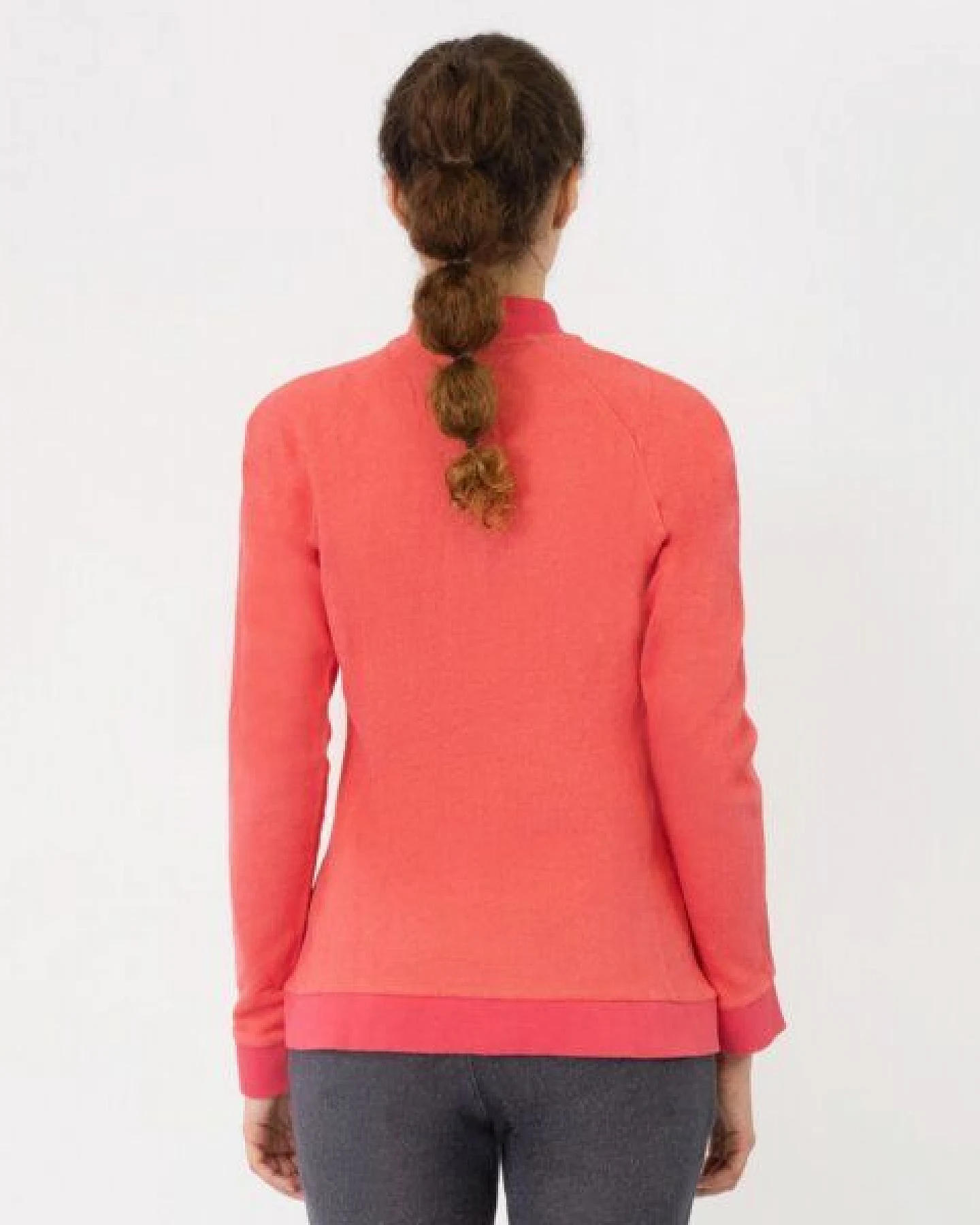 TAO Sportswear Taillierte Damen Bio-Baumwolljacke FRITZI mit Stehkragen – Ansicht 3