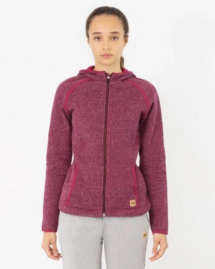 TAO Sportswear Warme Damen Freizeitjacke ELA aus Bio-Baumwolle