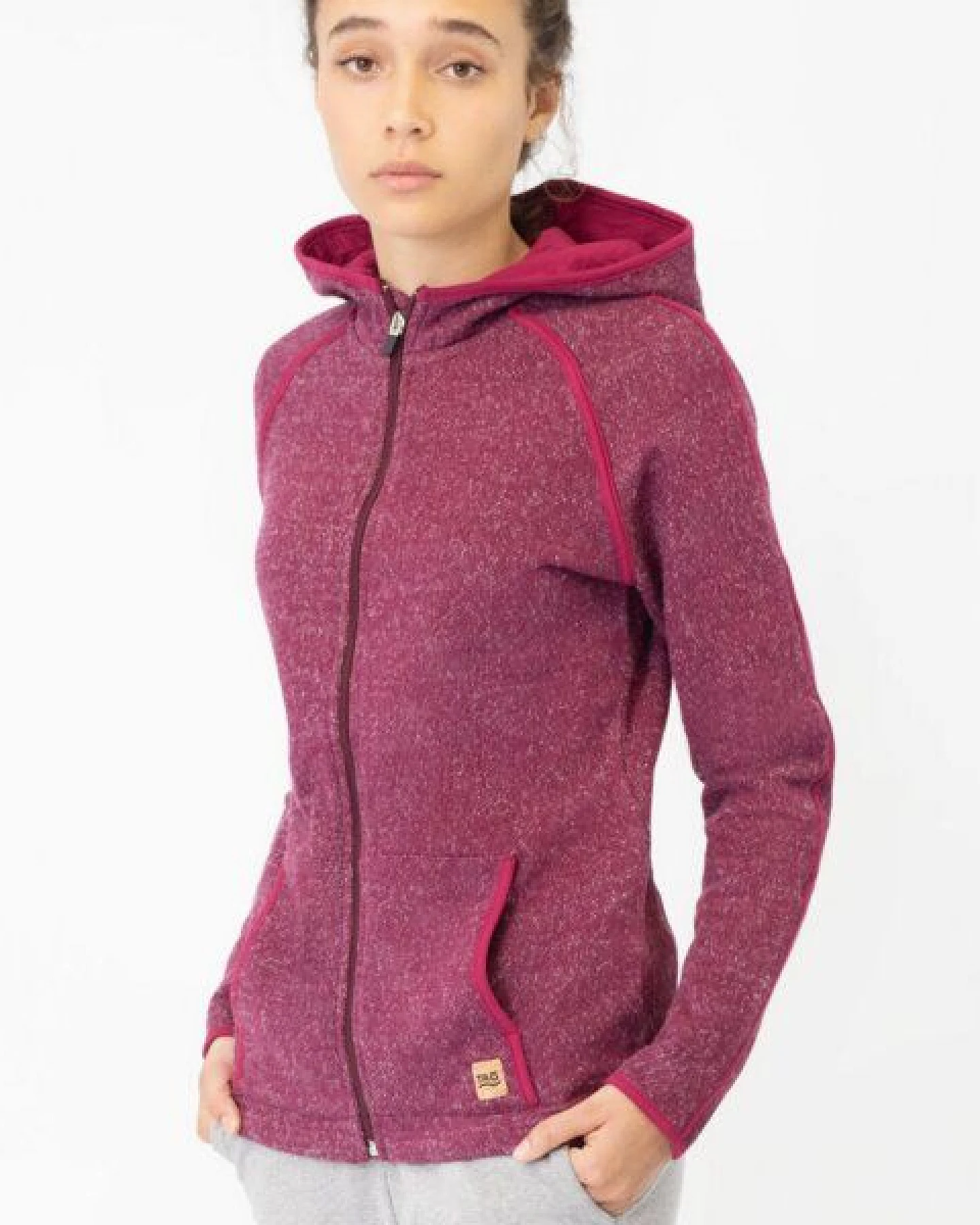 TAO Sportswear Warme Damen Freizeitjacke ELA aus Bio-Baumwolle – Ansicht 3