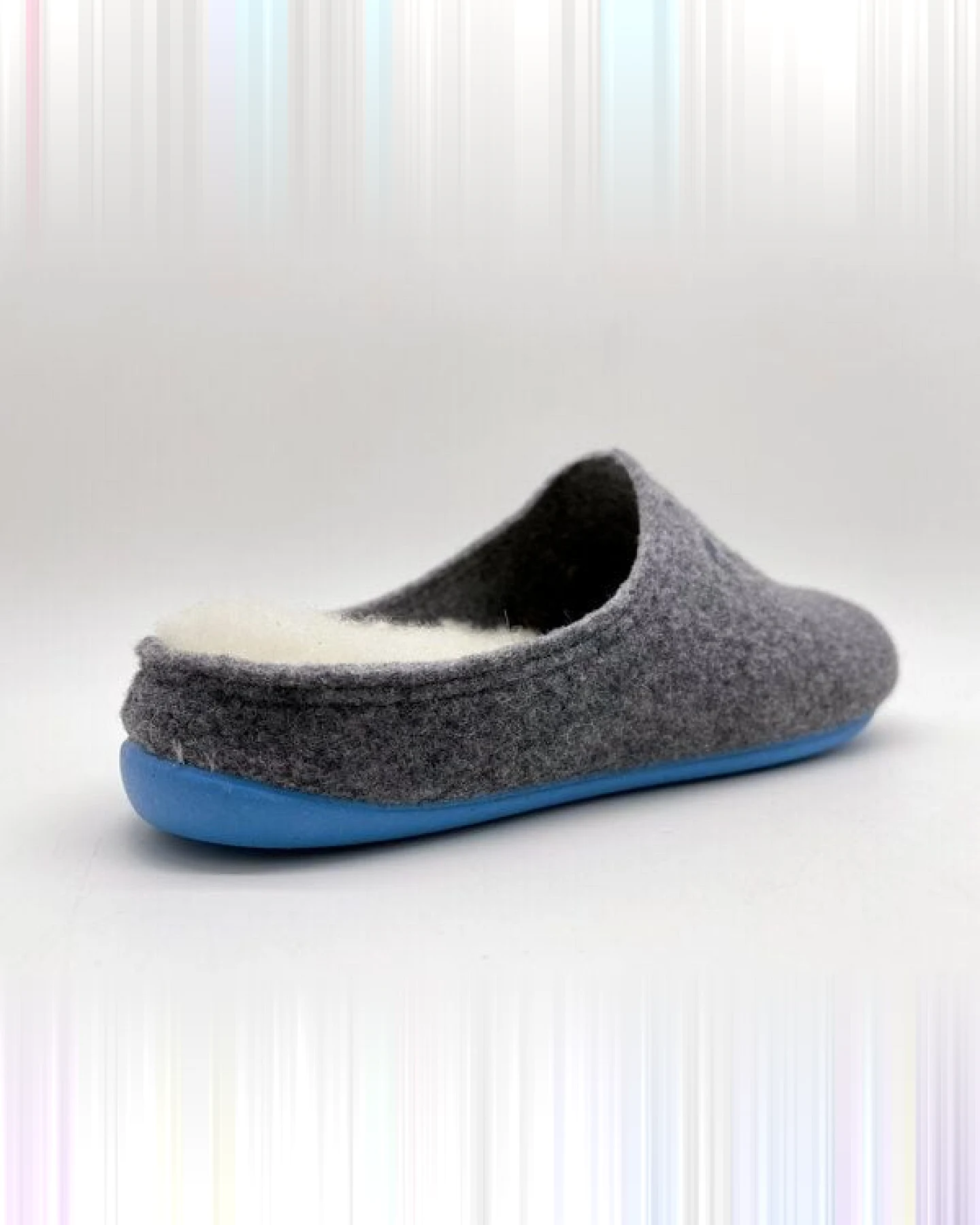 thies 1856 ® Recycled Wool Slipper, aus Wolle und Bio-Schurwolle, fair produziert – Ansicht 3