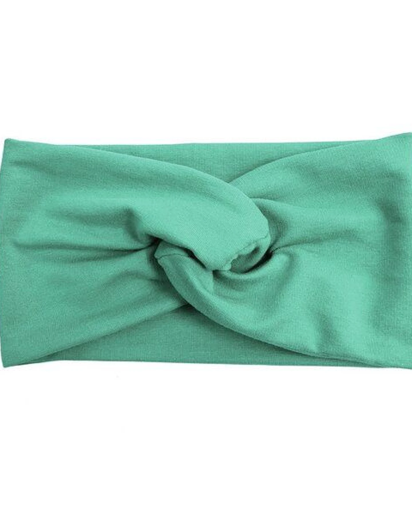 WiDDA berlin Mint blaues Stirnband FIRA aus TENCEL® Modaljersey – Ansicht 2