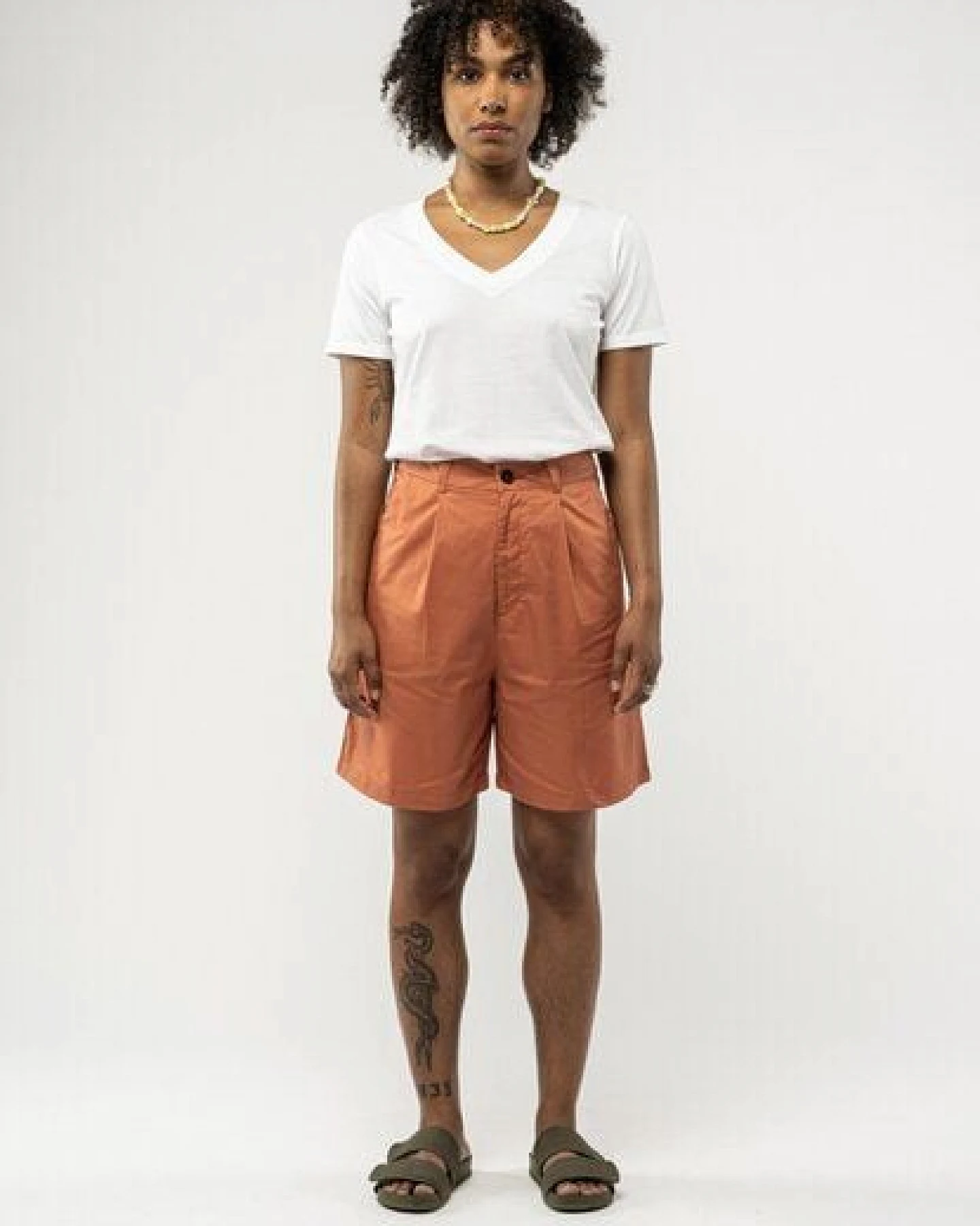 Shorts mit hohem Bund SABITHA – Ansicht 4