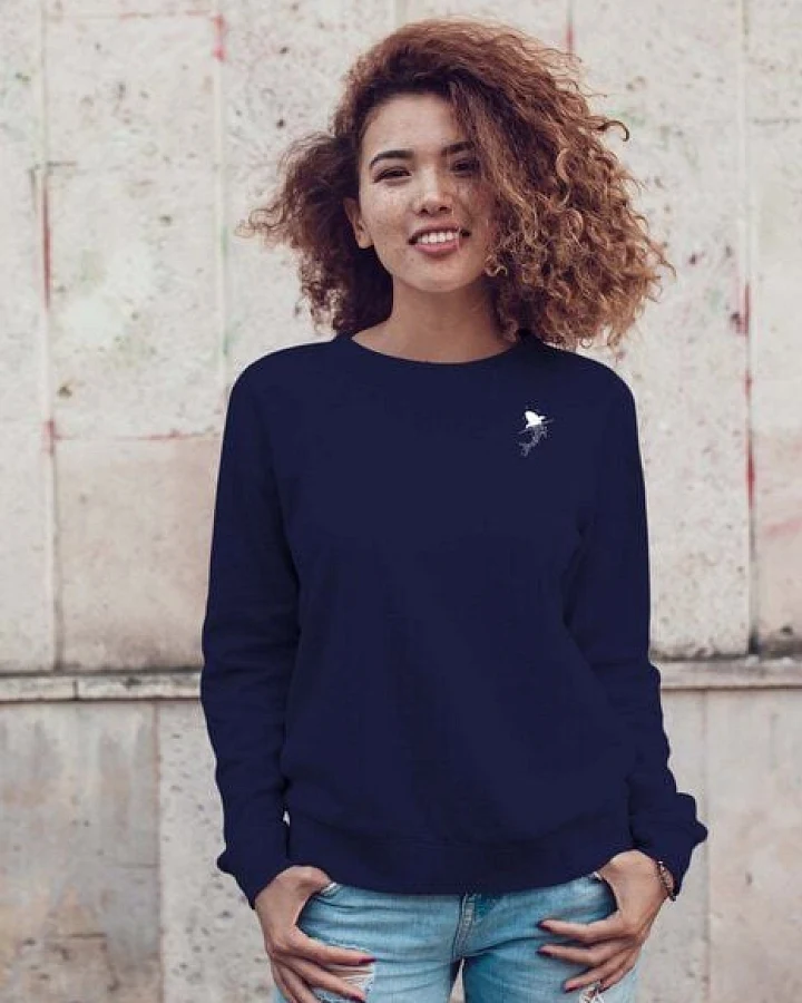 Kultgut Biofair - Flauschig, weicher Pullover, vegan zertifiziert - Save the Ocean/ Little Stark