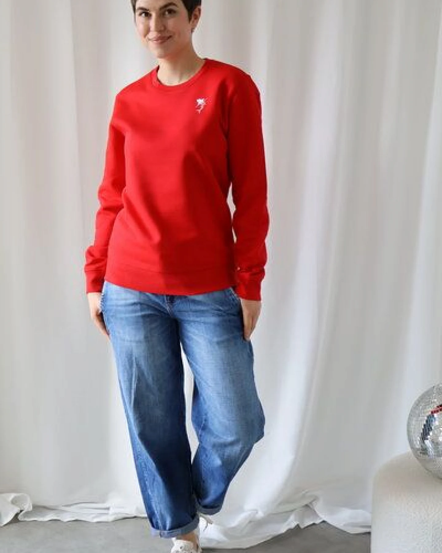 Kultgut Biofair - Flauschig, weicher Pullover, vegan zertifiziert - Save the Ocean/ Little Stark – Ansicht 3