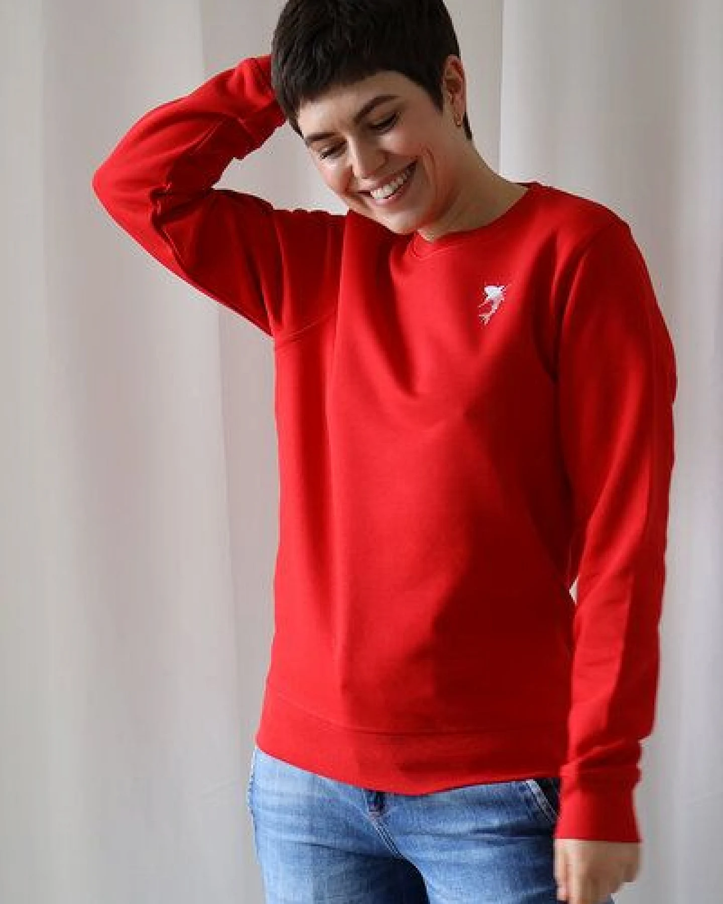 Kultgut Biofair - Flauschig, weicher Pullover, vegan zertifiziert - Save the Ocean/ Little Stark – Ansicht 3