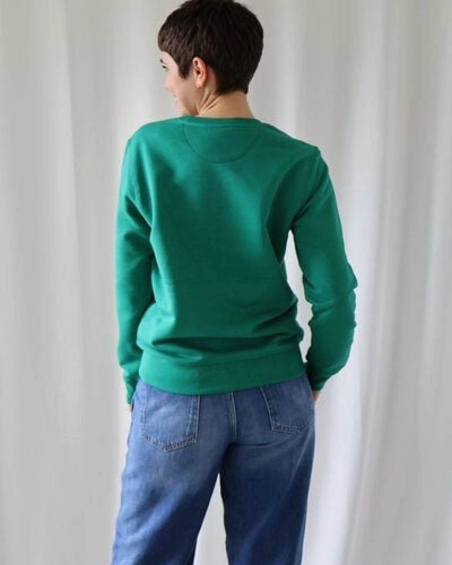 Kultgut Biofair - Flauschig, weicher Pullover, vegan zertifiziert - Save the Ocean/ Little Stark – Ansicht 4