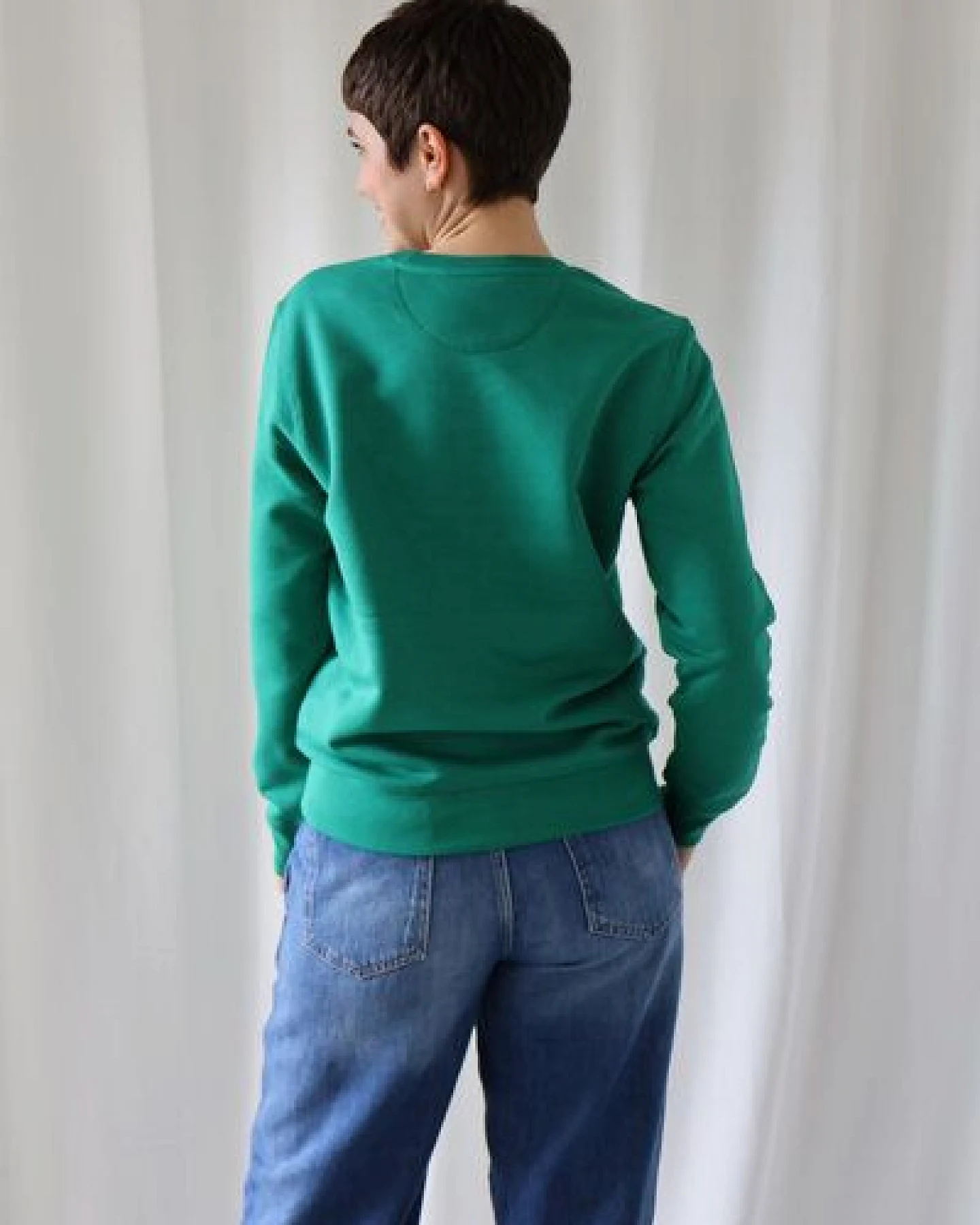 Kultgut Biofair - Flauschig, weicher Pullover, vegan zertifiziert - Save the Ocean/ Little Stark – Ansicht 4