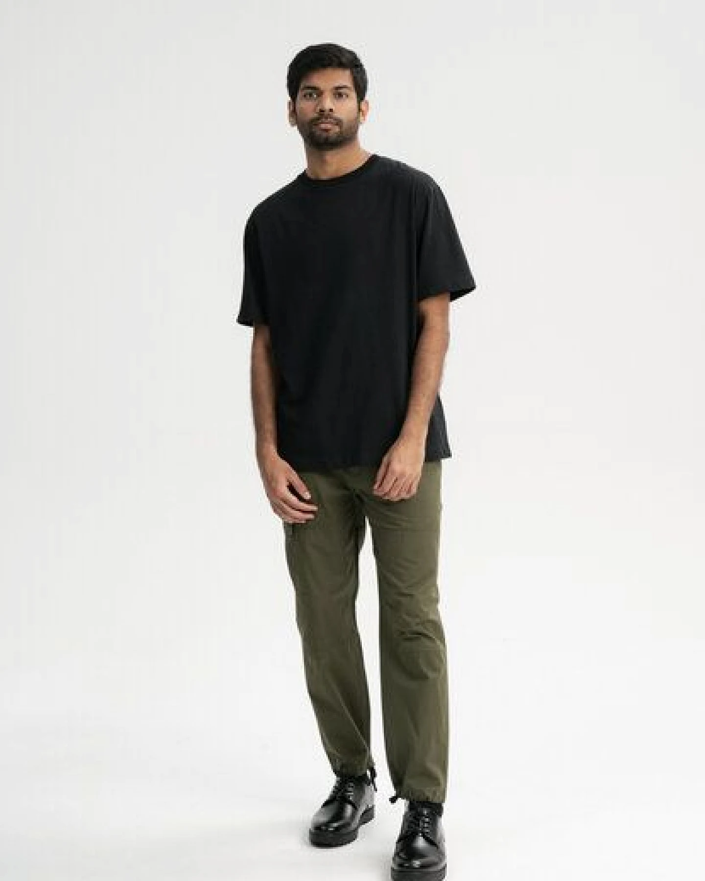 MELA Oversized T-Shirt schwer Style BHAJAN aus 100% Bio-Baumwolle – Ansicht 3