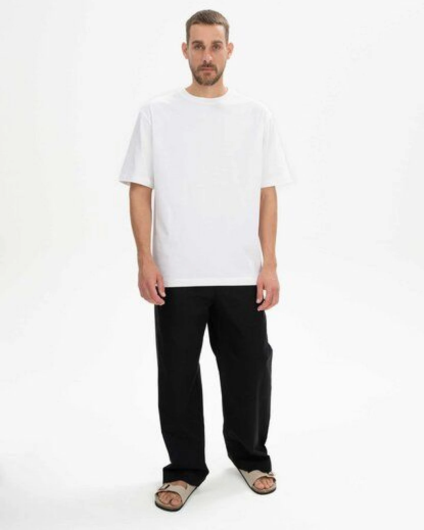 MELA Oversized T-Shirt schwer Style BHAJAN aus 100% Bio-Baumwolle – Ansicht 3
