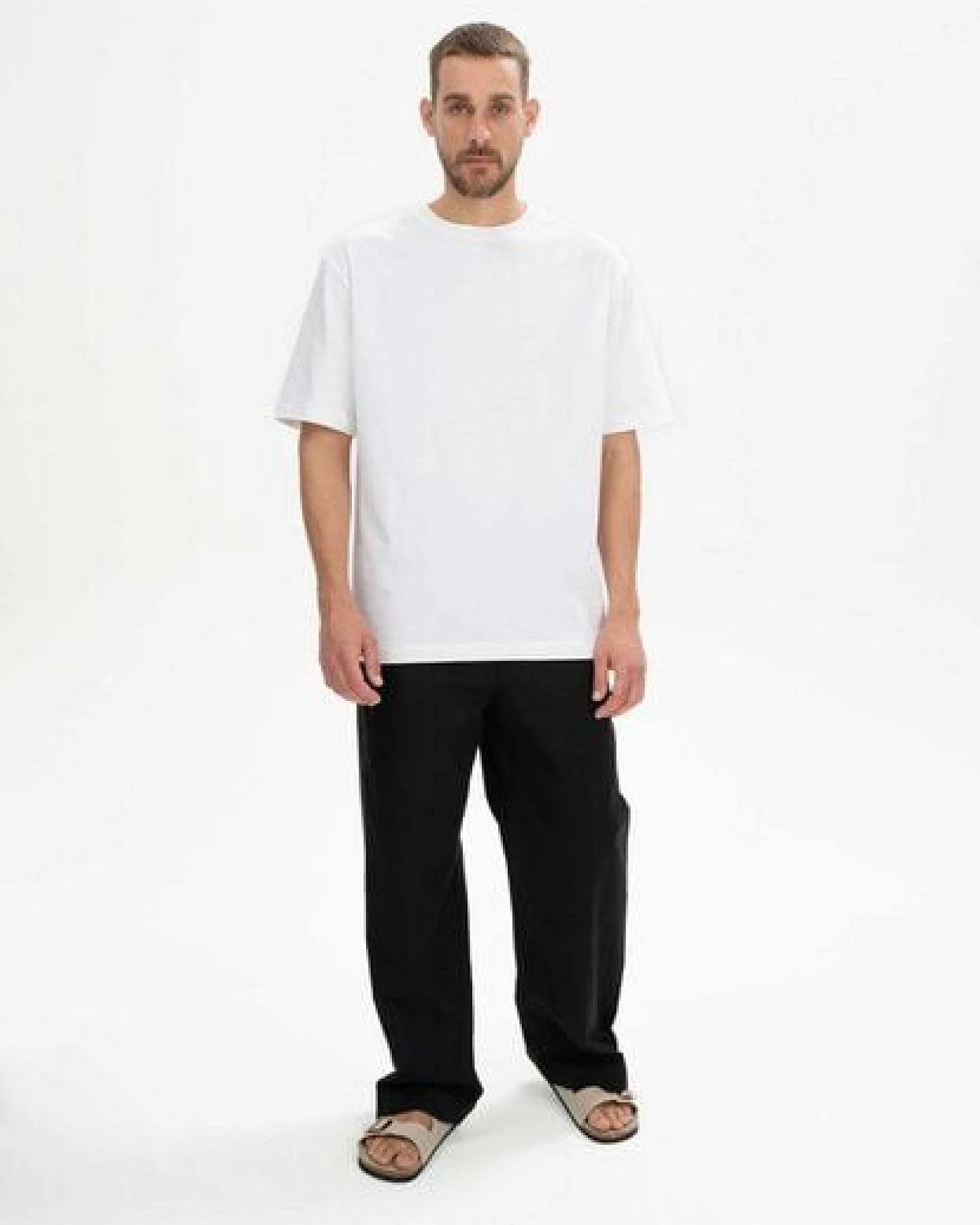 MELA Oversized T-Shirt schwer Style BHAJAN aus 100% Bio-Baumwolle – Ansicht 3